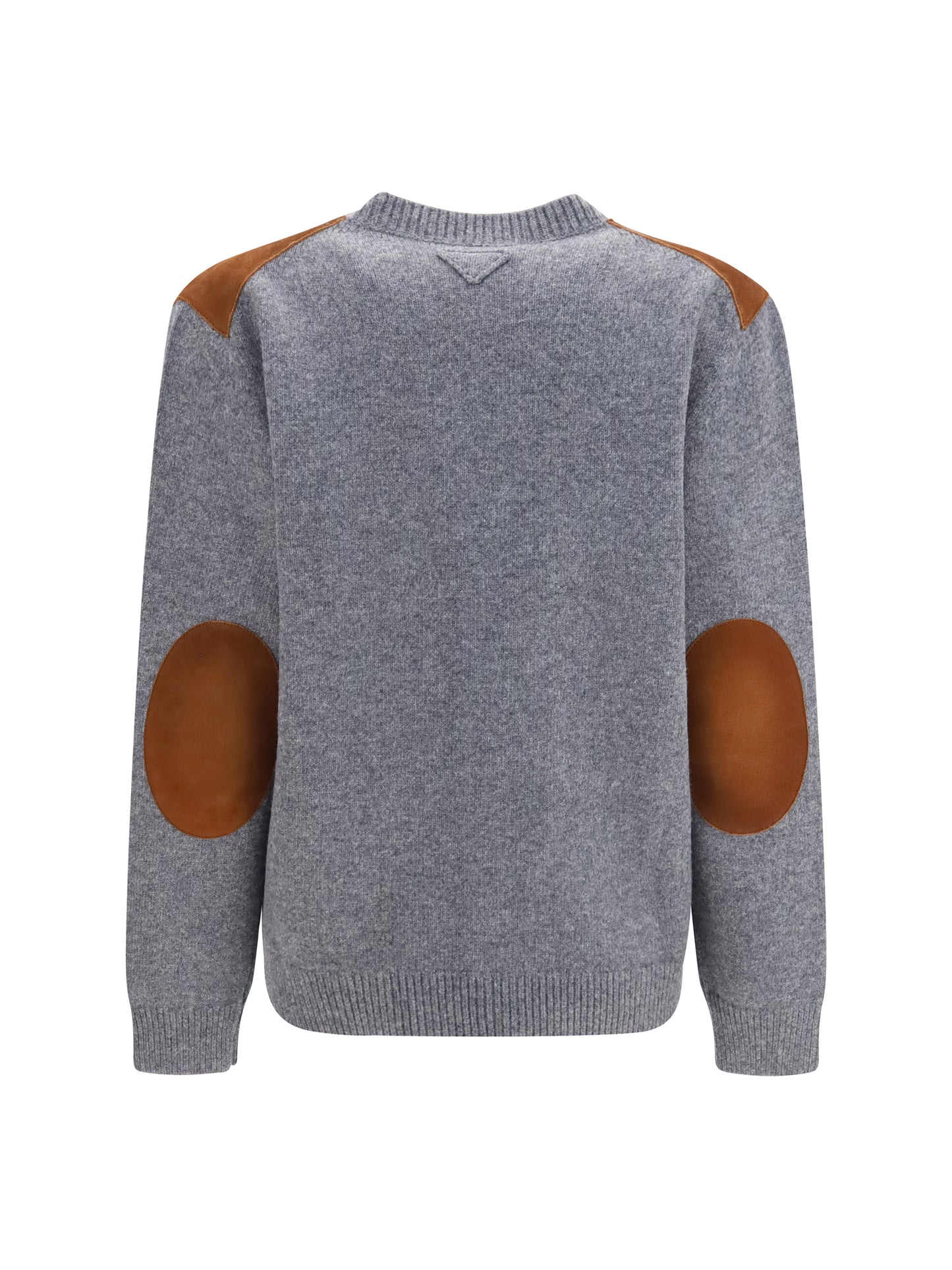Prada Women Suede And Wool Cardigan PRADA