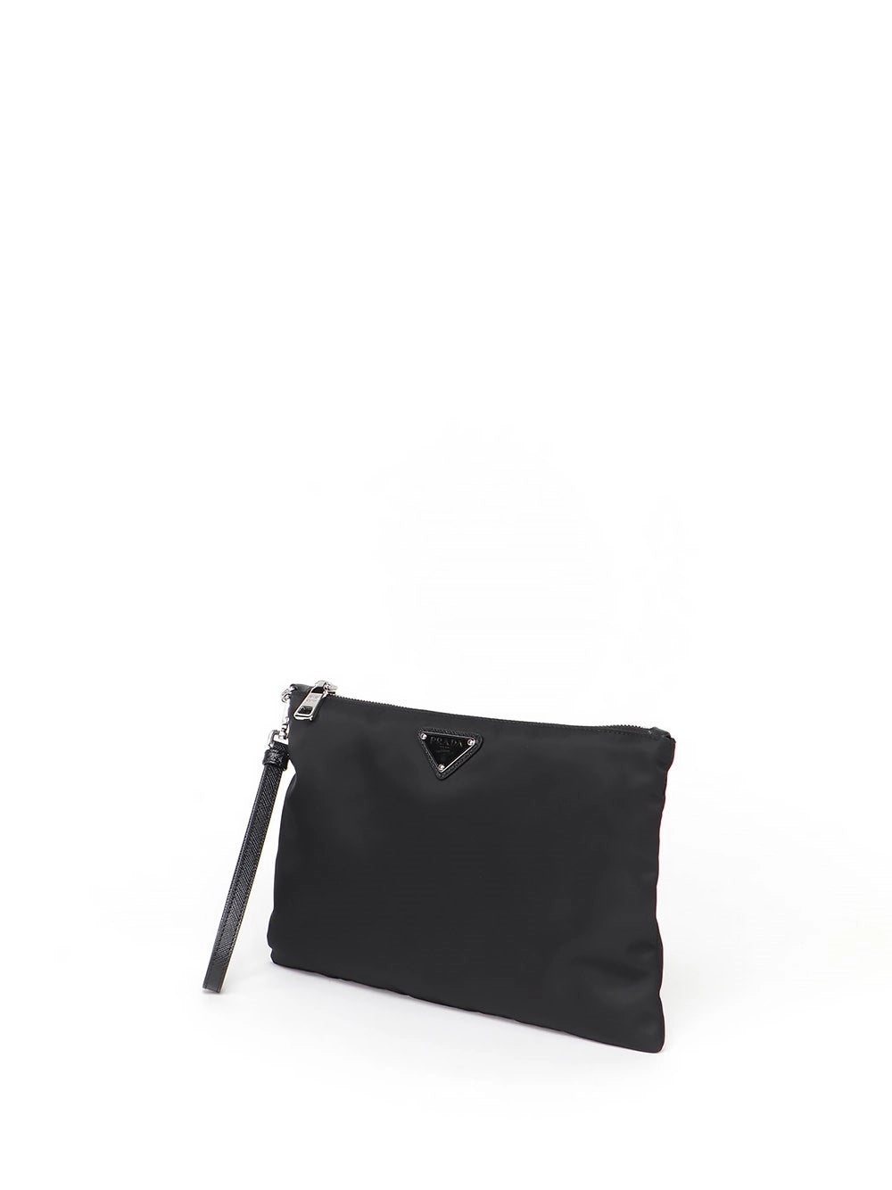 Prada Men Re-Nylon And Saffiano Pouch PRADA