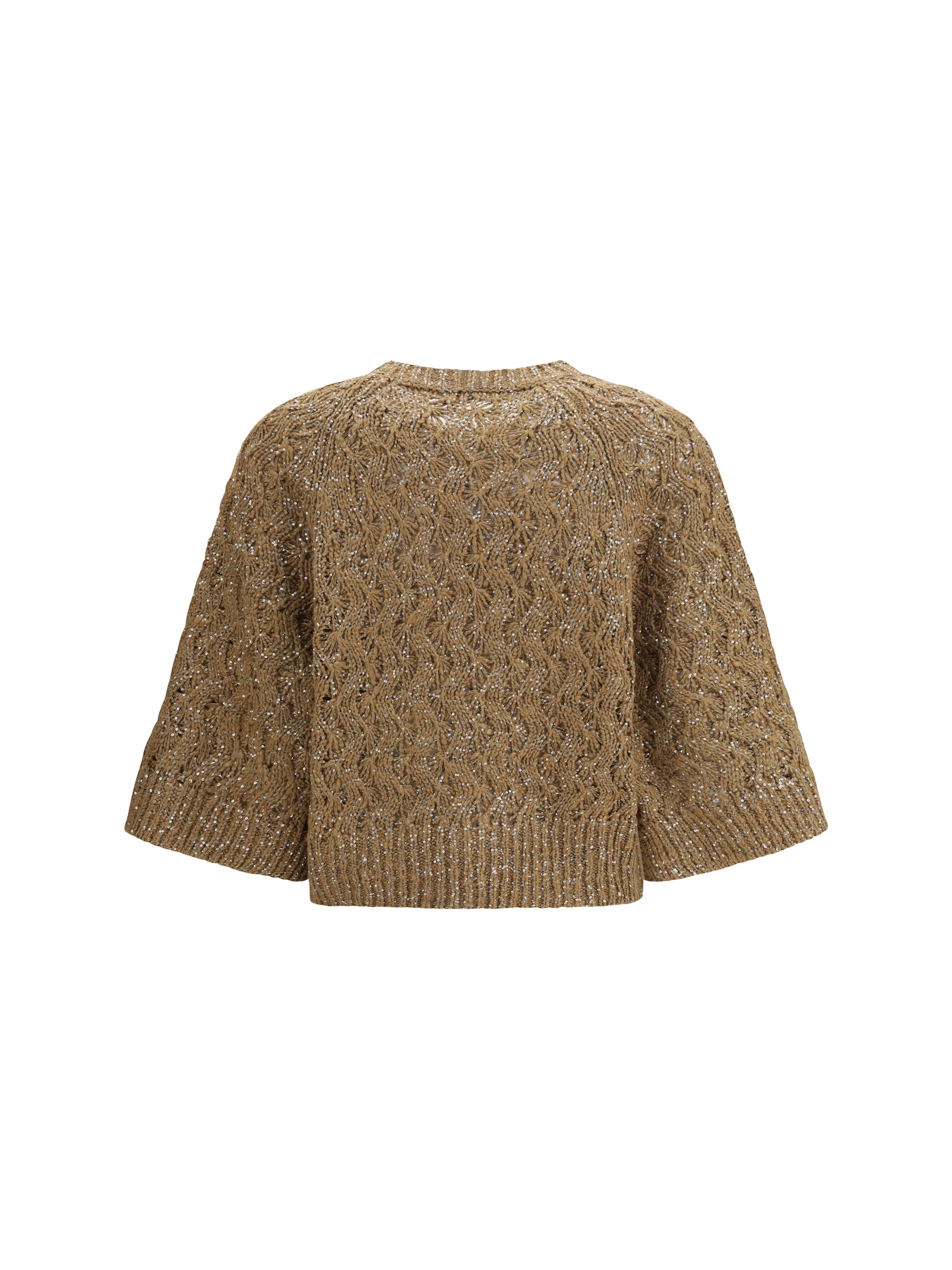 Brunello Cucinelli Women Open-Knit Construction Sweater BRUNELLO CUCINELLI