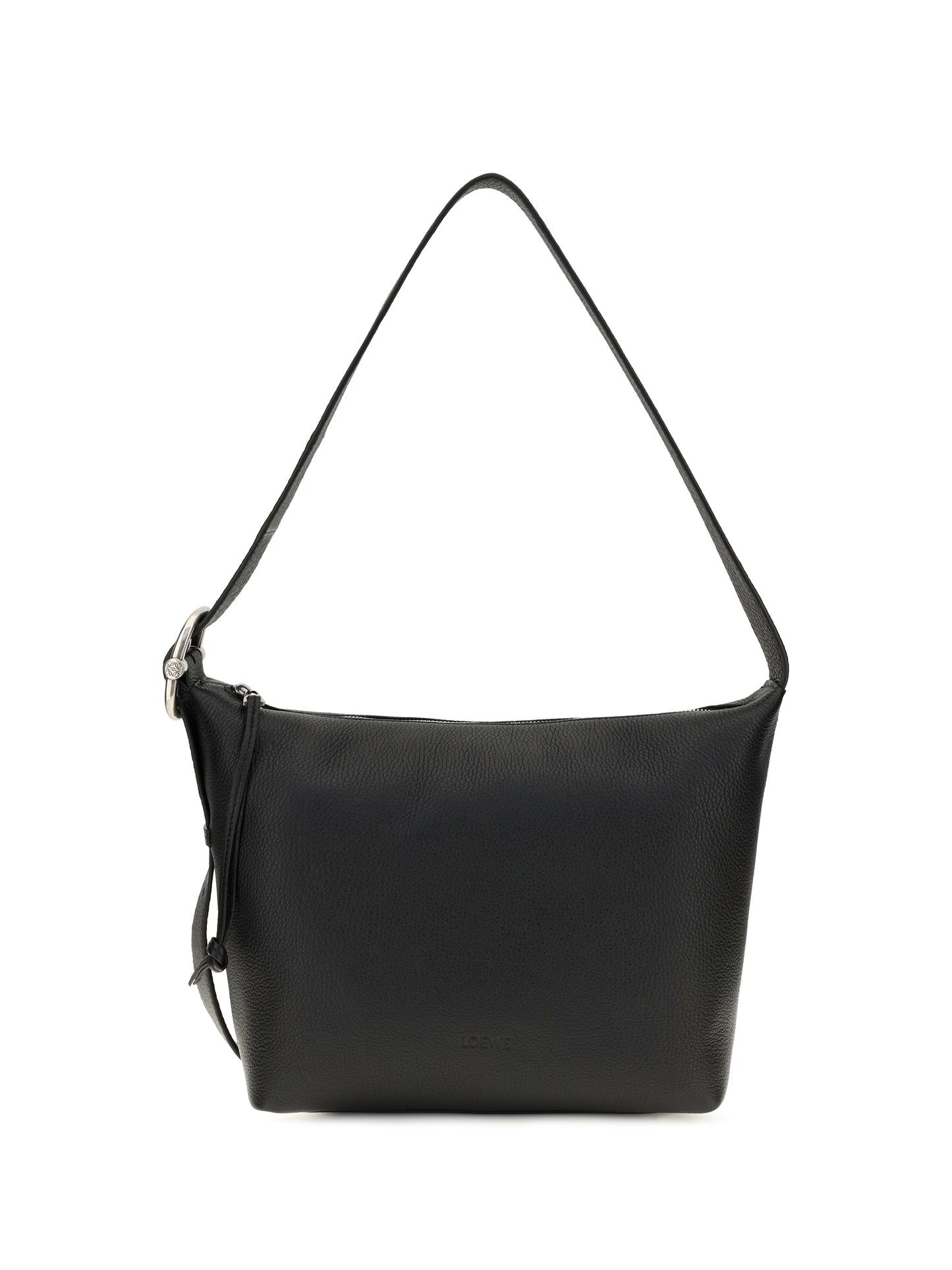 Loewe Men Medium Loop Hobo Bag In Grained Calfskin LOEWE