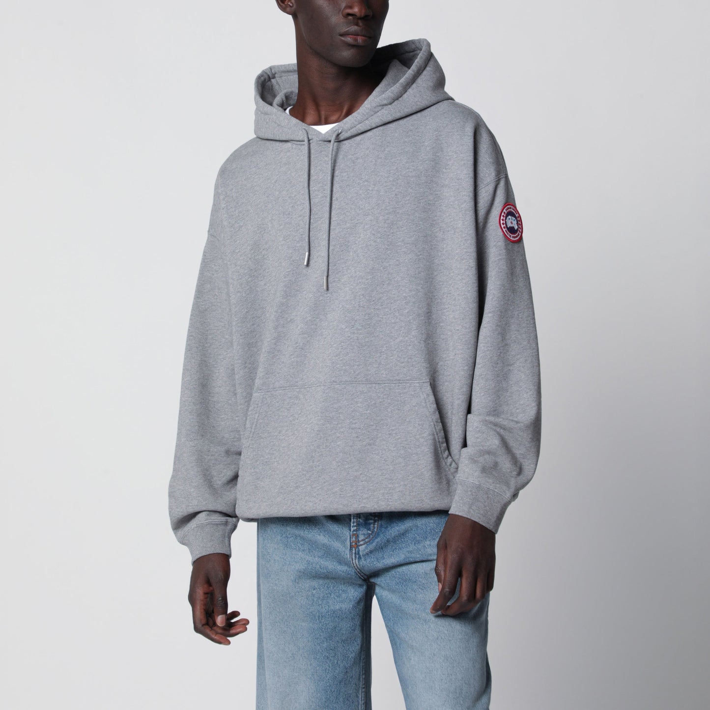 Canada Goose Grey Hoodie Men CANADA GOOSE