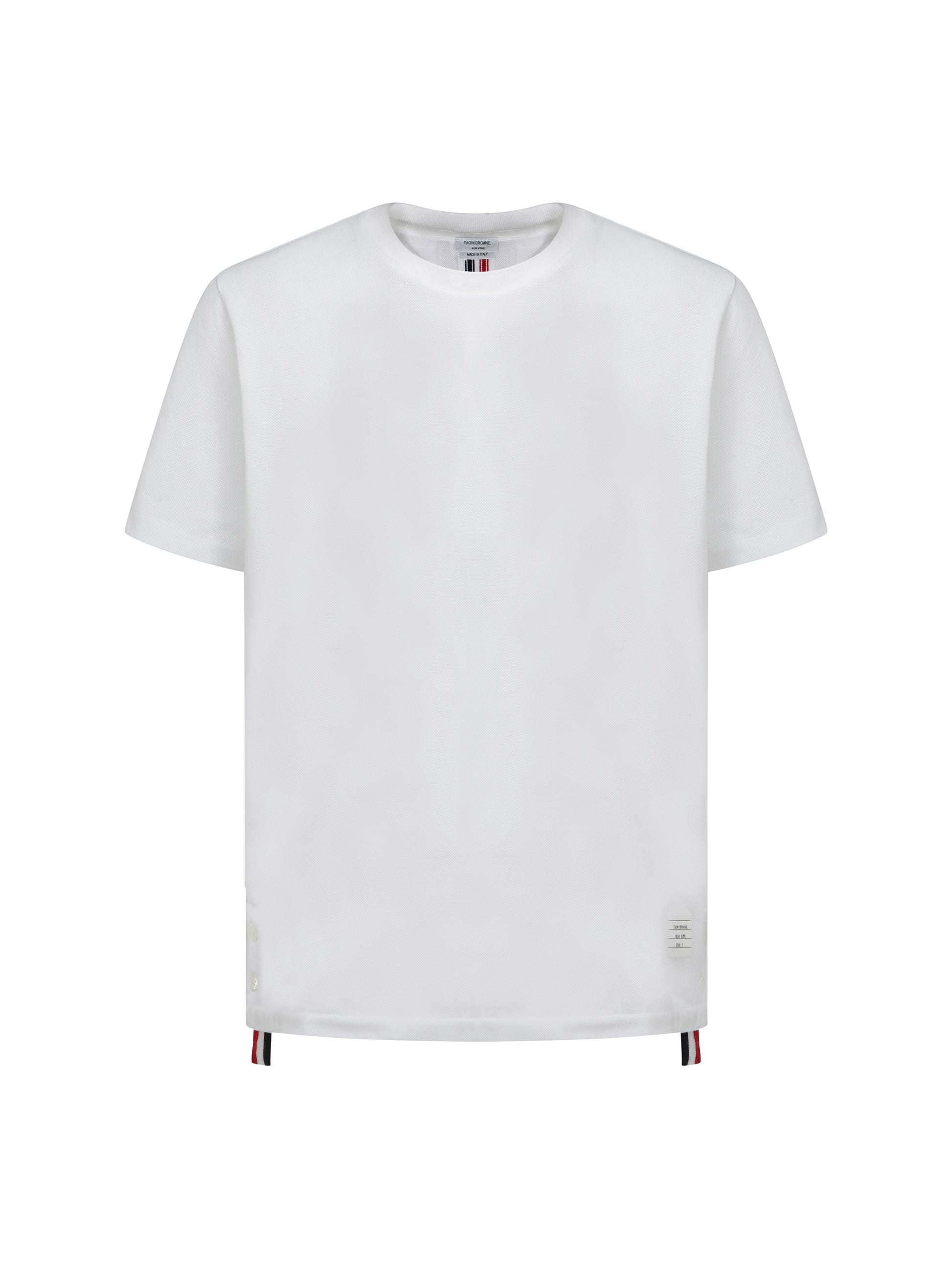 Thom Browne Men Short Sleeve Cotton T-Shirt THOM BROWNE