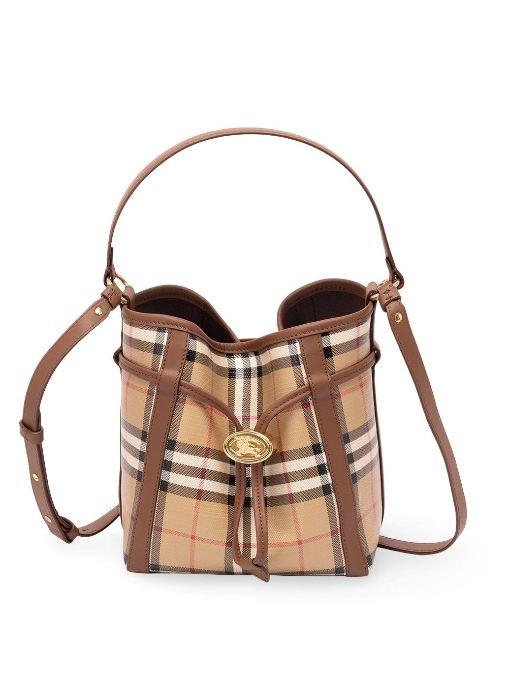 Burberry Women Mini Drawstring Bucket Bag BURBERRY