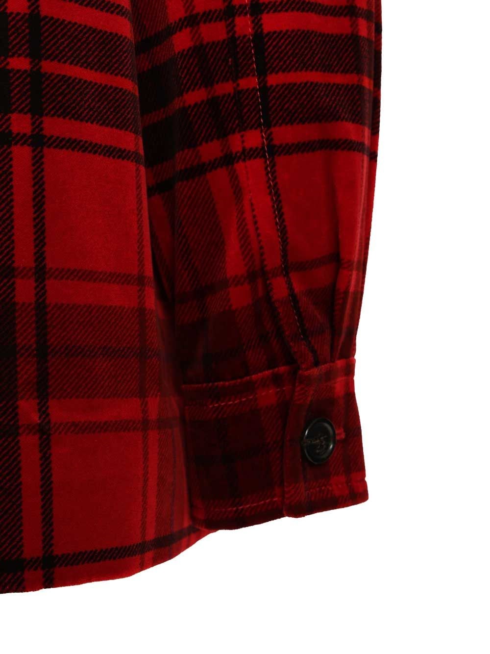 Saint Laurent Women Tartan Velvet Jacket SAINT LAURENT