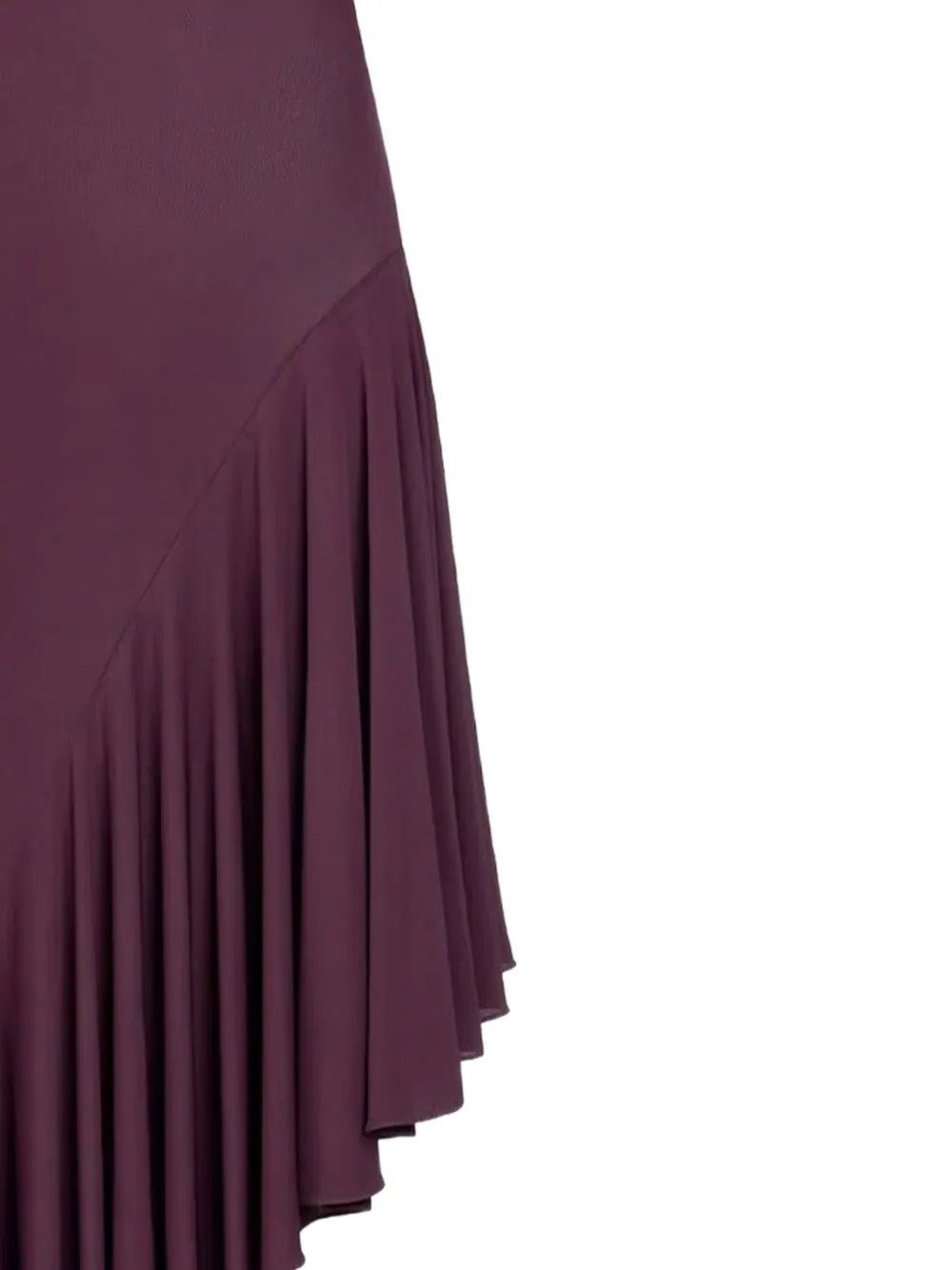 Alaïa Women Asymmetrical Dress In Flowing Jersey ALAIA