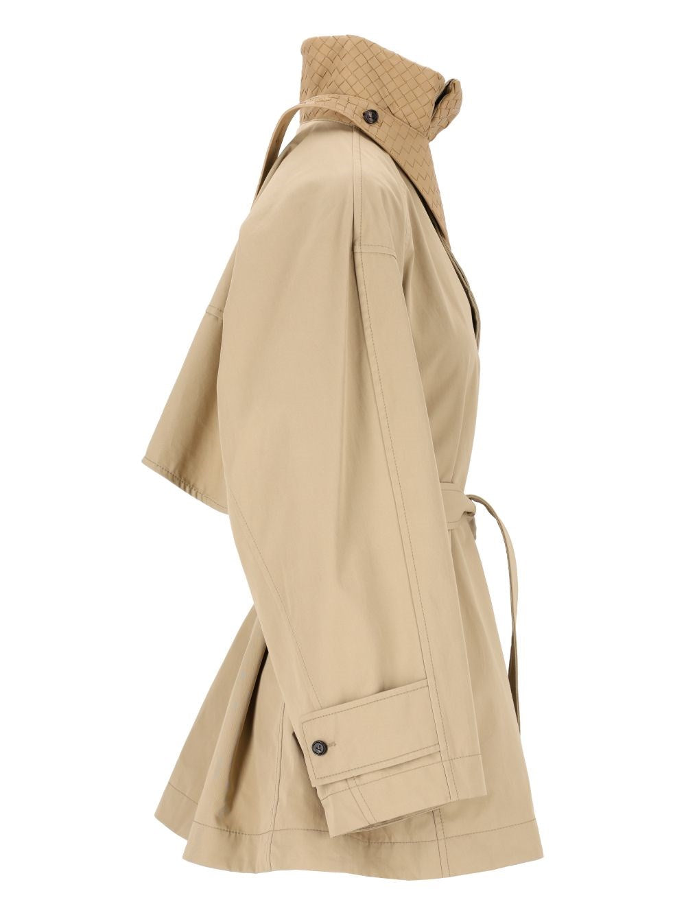 Bottega Veneta Women Short Trench Coat BOTTEGA VENETA