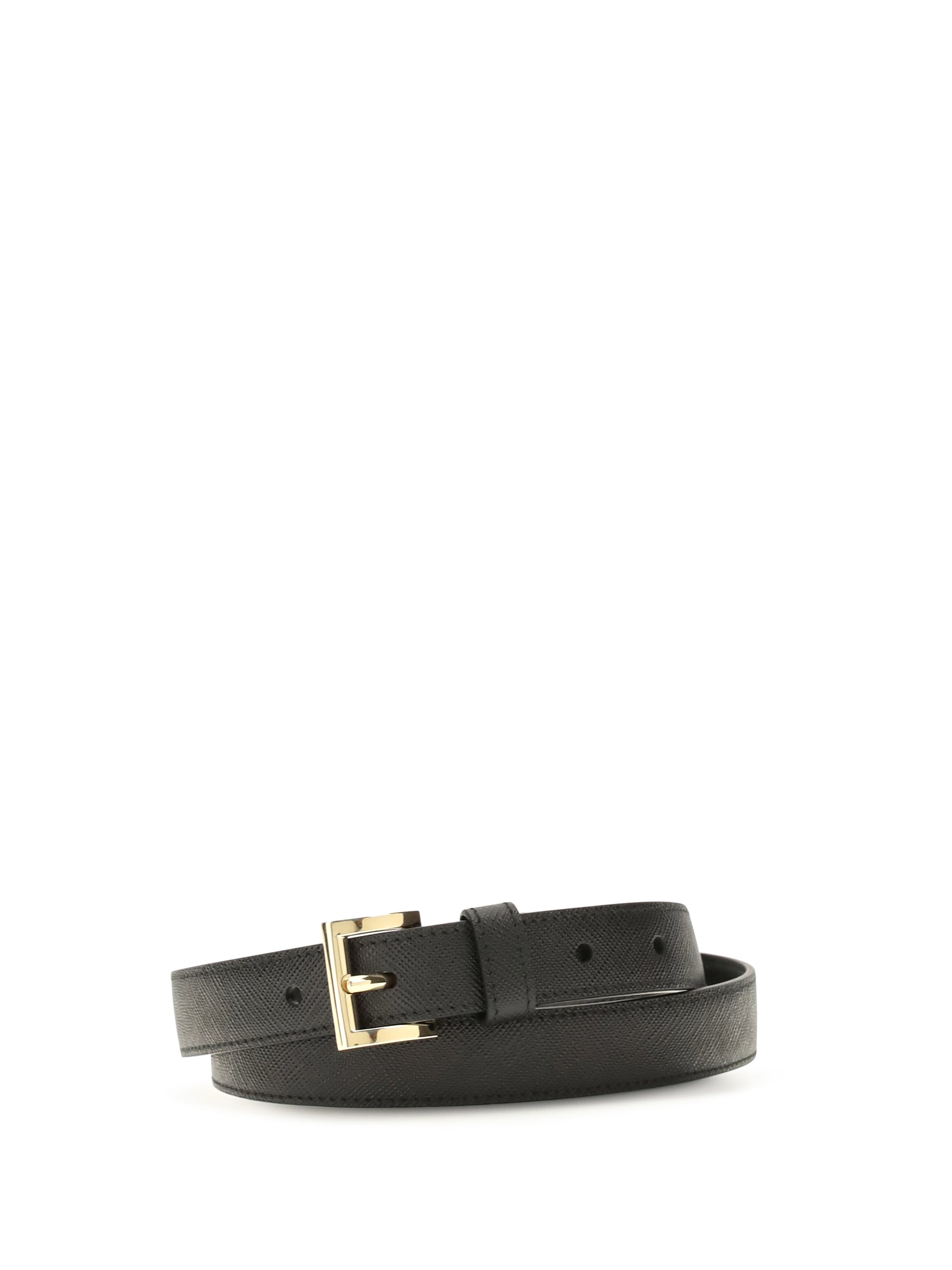 Prada Women Saffiano Leather Belt PRADA