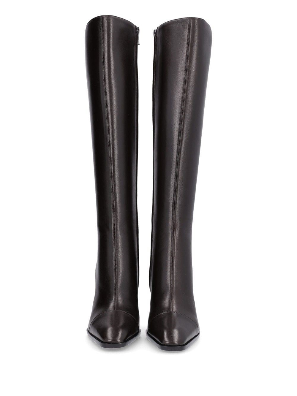 Saint Laurent Women Venetia Boots In Smooth Leather SAINT LAURENT