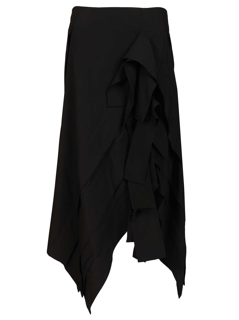 Bottega Veneta Women Lightweight Wool Midi Skirt BOTTEGA VENETA