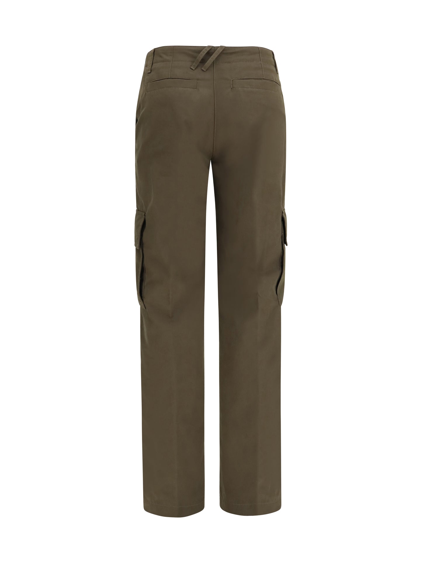 Burberry Women Gabardine Cargo Trousers BURBERRY