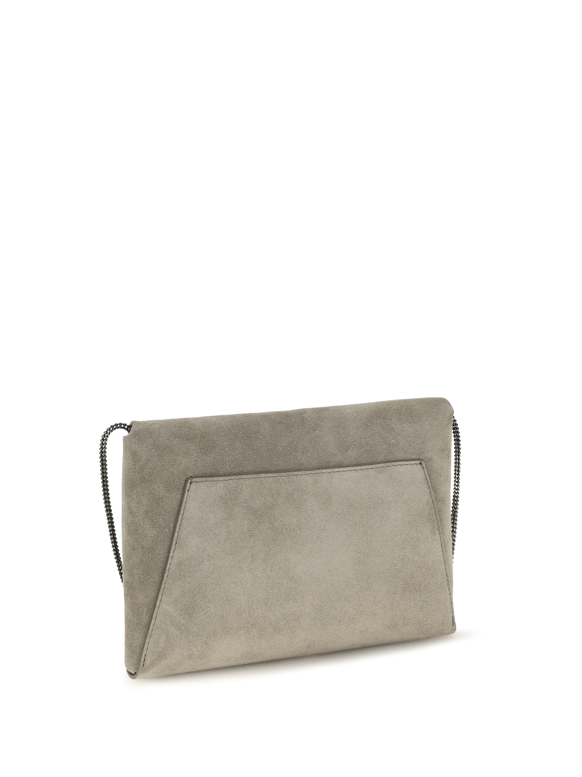 Brunello Cucinelli Women Bc Duo Suede Clutch Bag BRUNELLO CUCINELLI