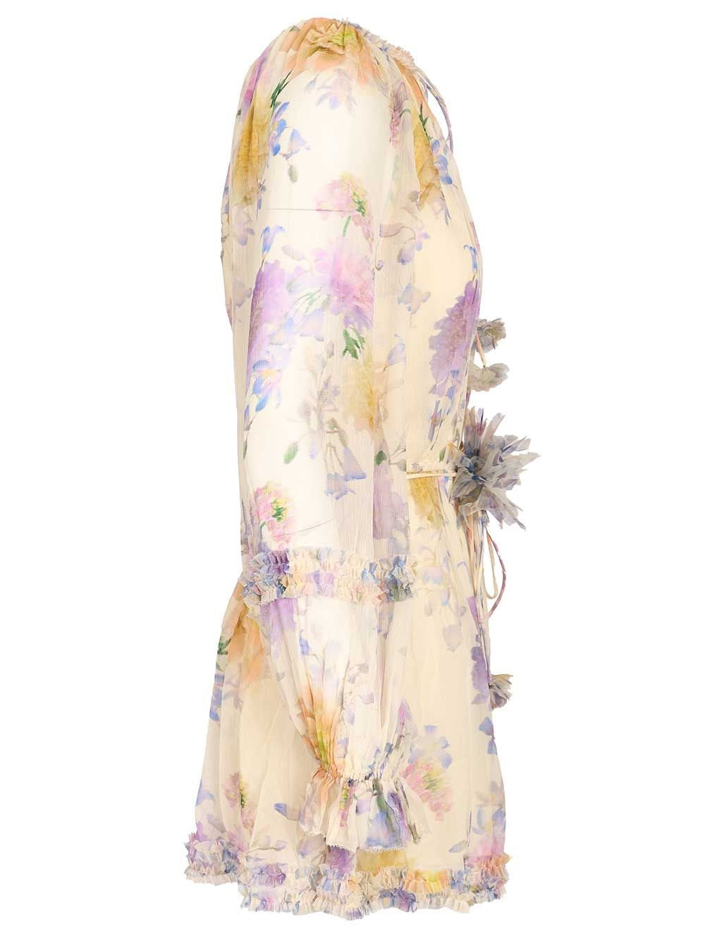 Zimmermann Women Luna Ruffle Playsuit ZIMMERMANN
