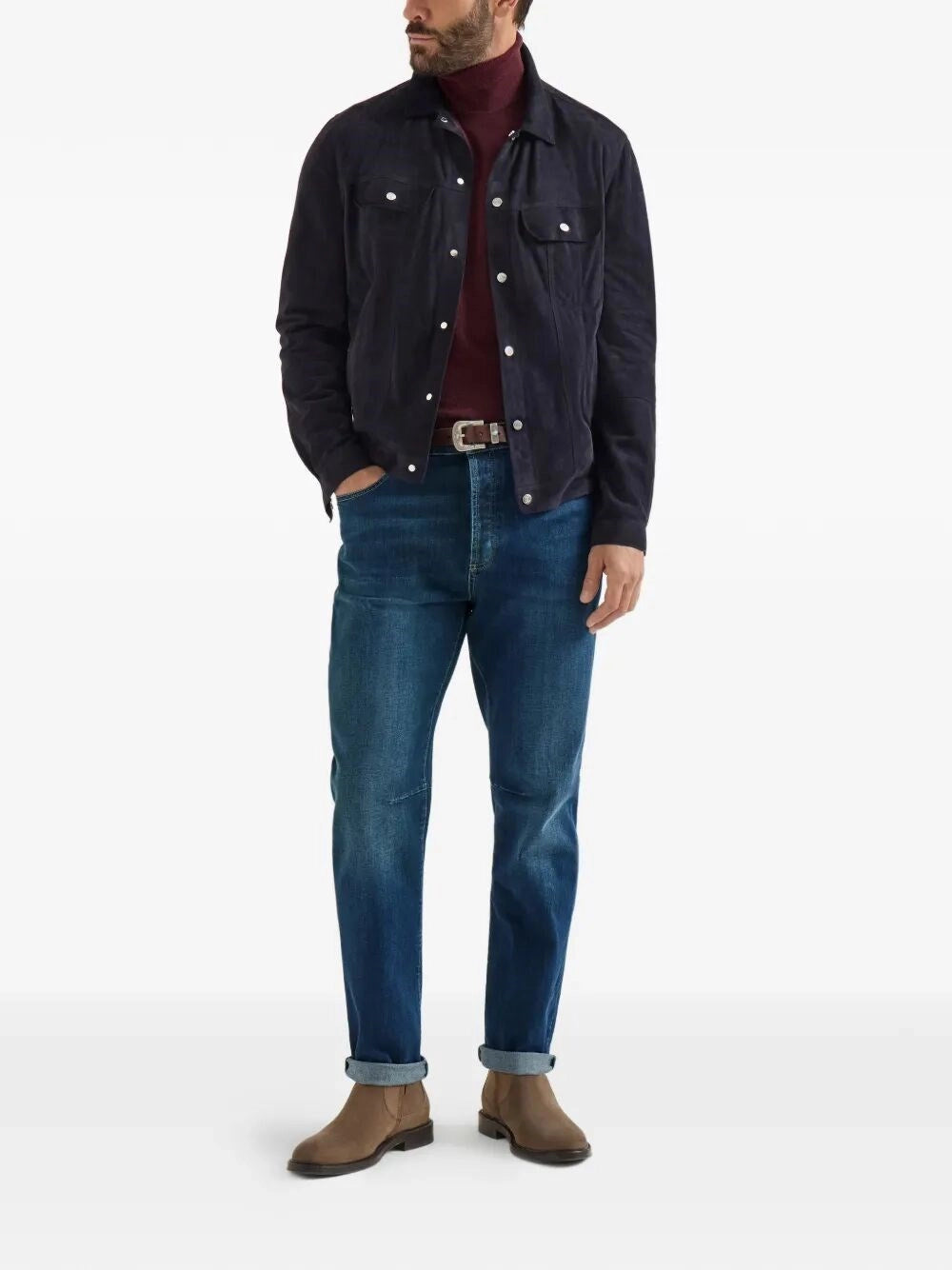 Brunello Cucinelli Men Denim Pants BRUNELLO CUCINELLI