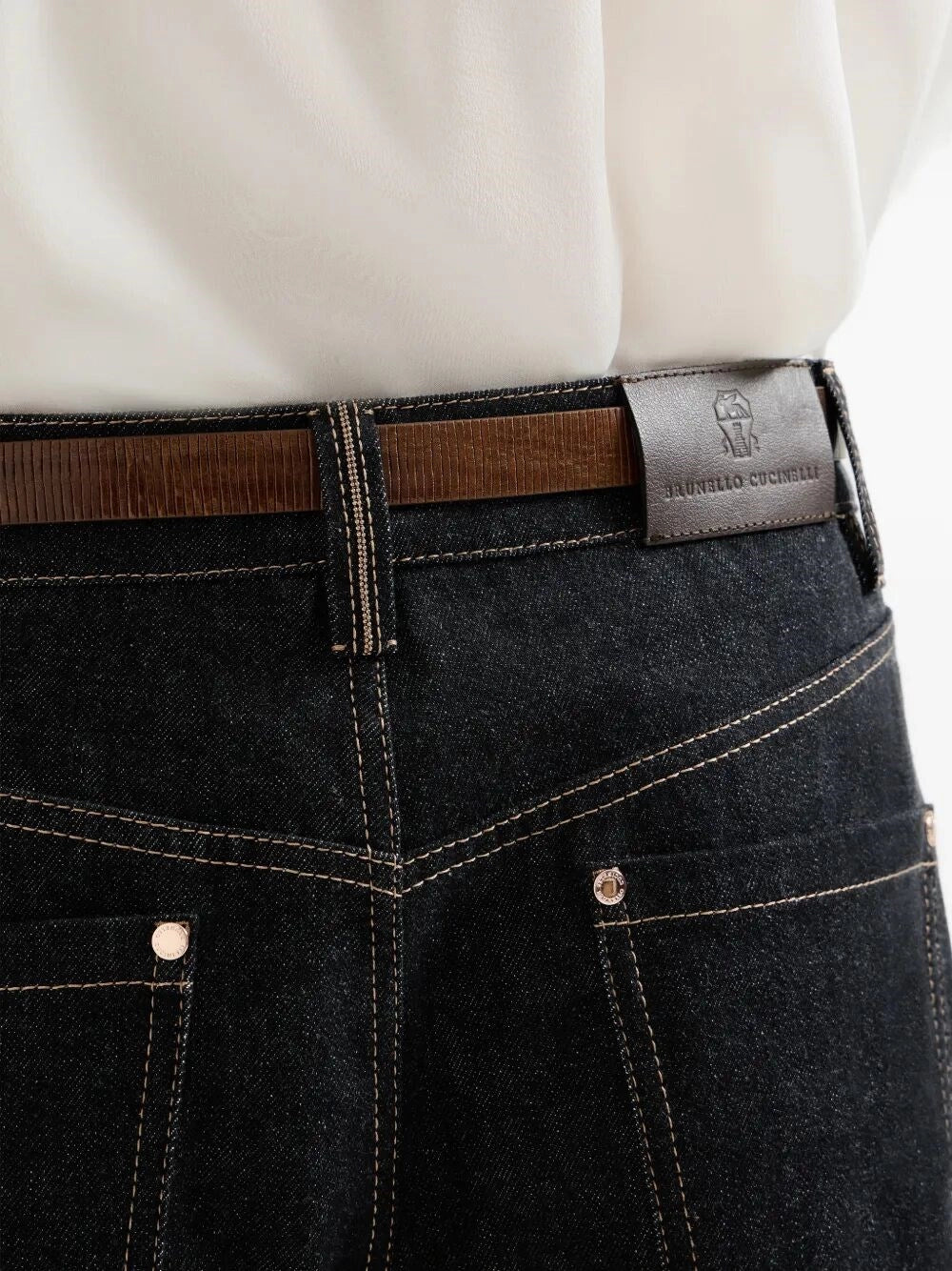 Brunello Cucinelli Women Denim Pants BRUNELLO CUCINELLI