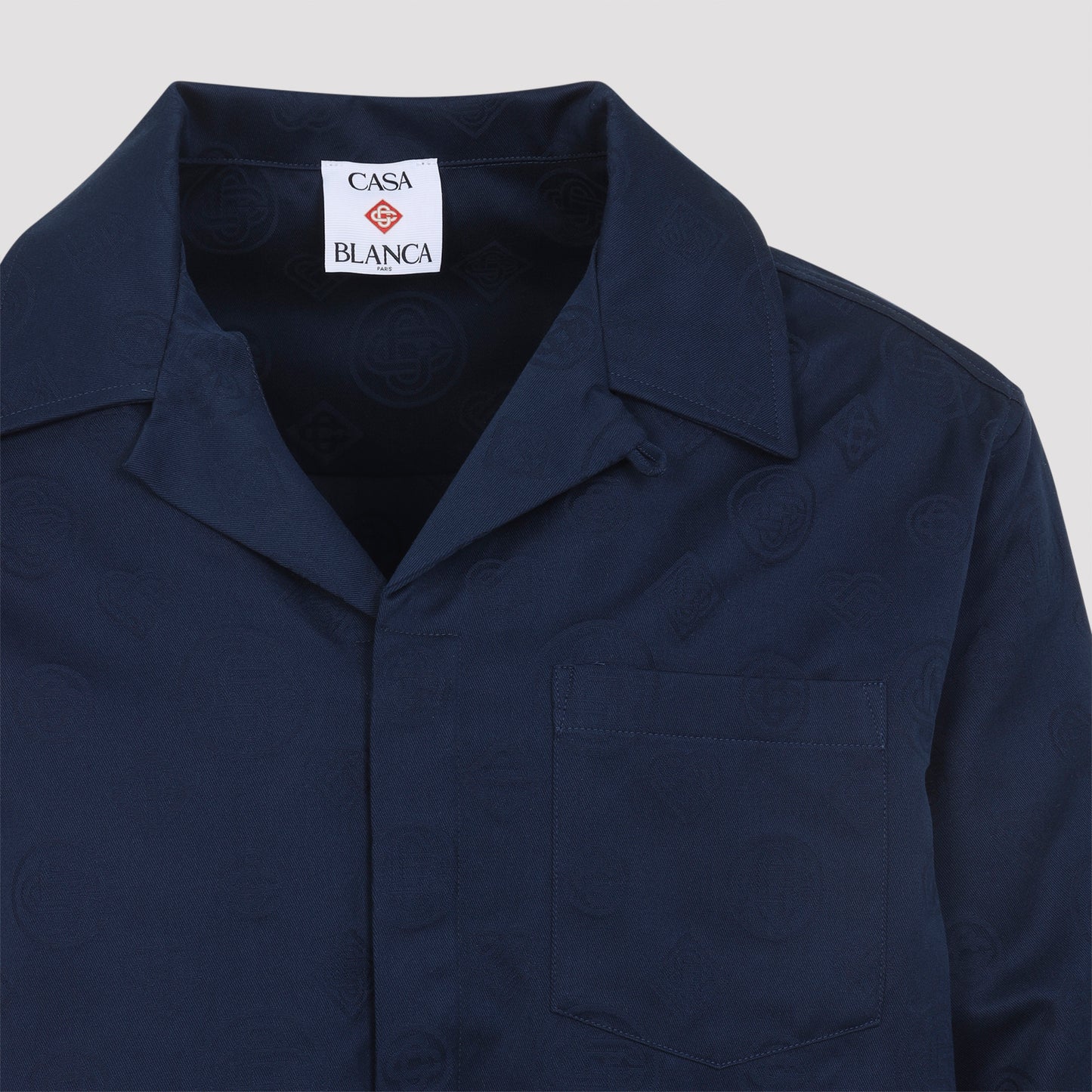 Casablanca Monogram Long Sleeves Shirt Men CASABLANCA