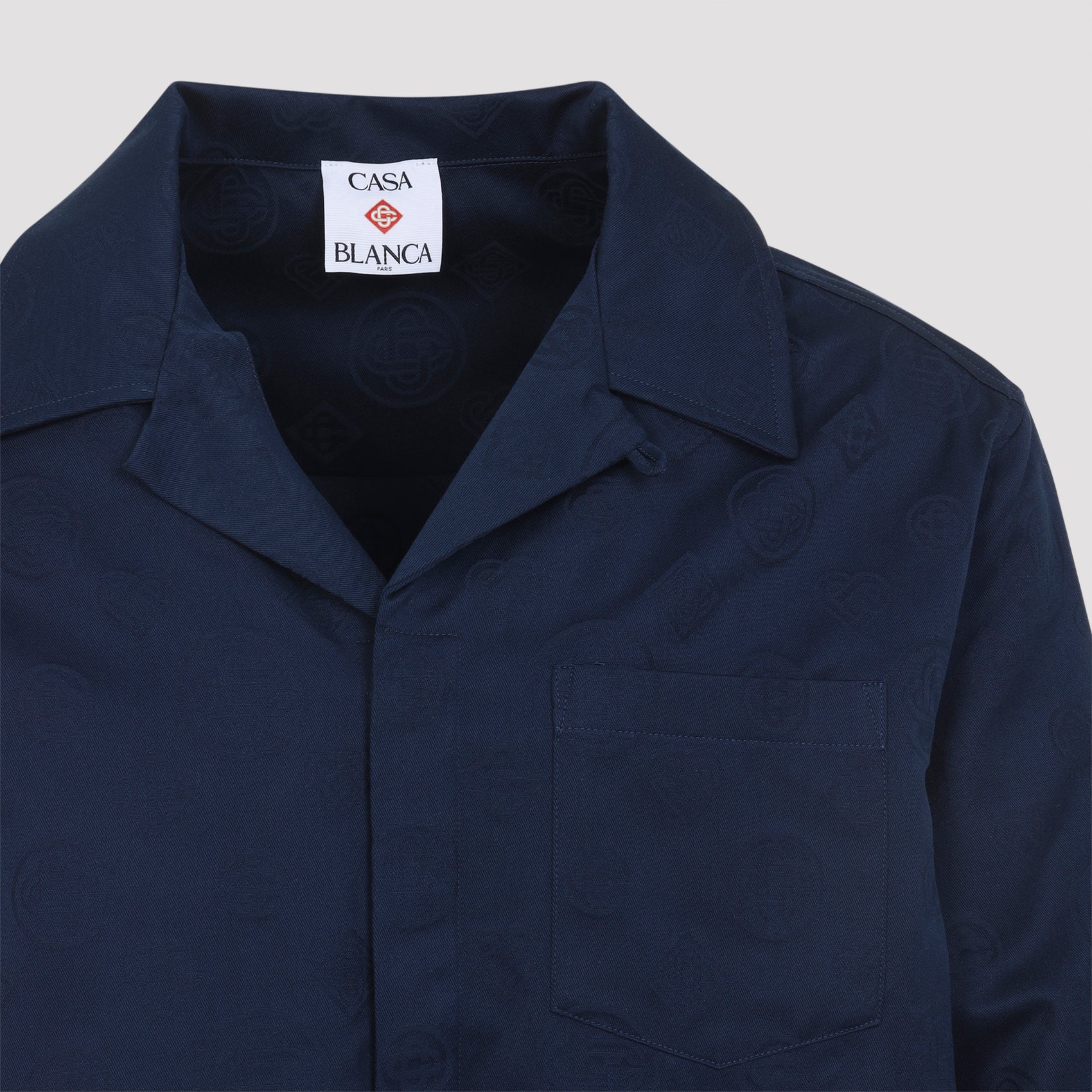 Casablanca Monogram Long Sleeves Shirt Men CASABLANCA