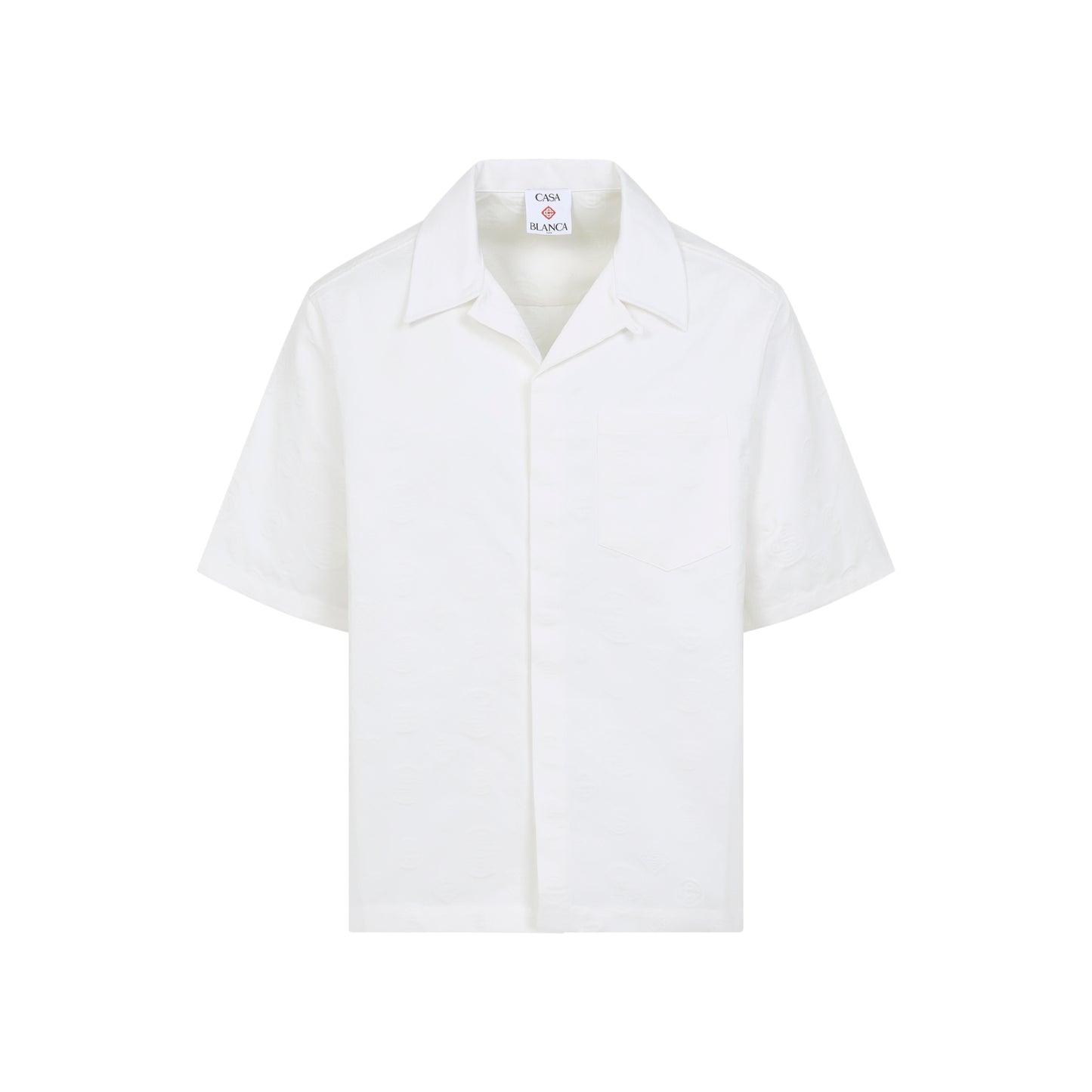 Casablanca Monogram Short Sleeves Shirt Men CASABLANCA