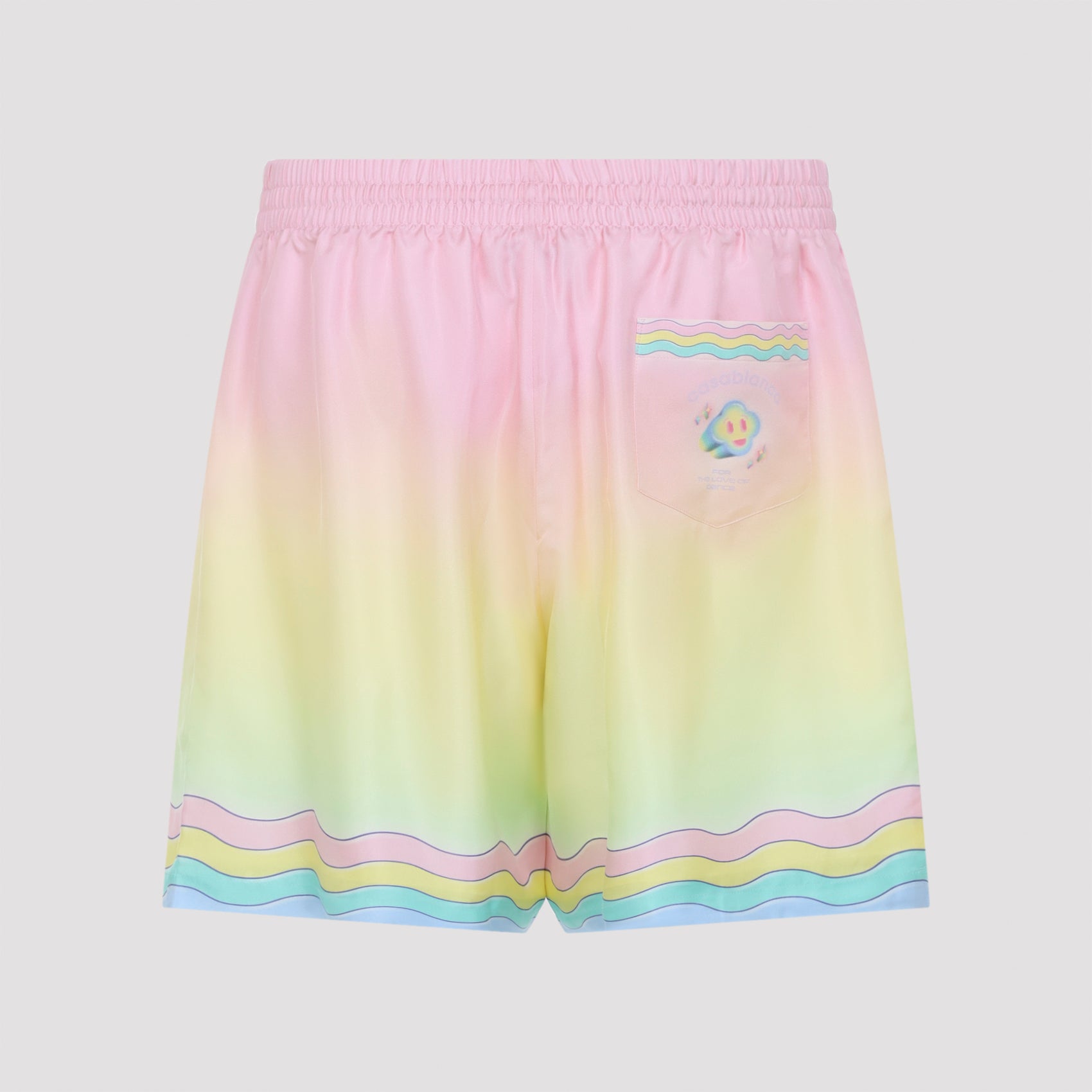 Casablanca For The Love Of Dance Silk Shorts Men CASABLANCA