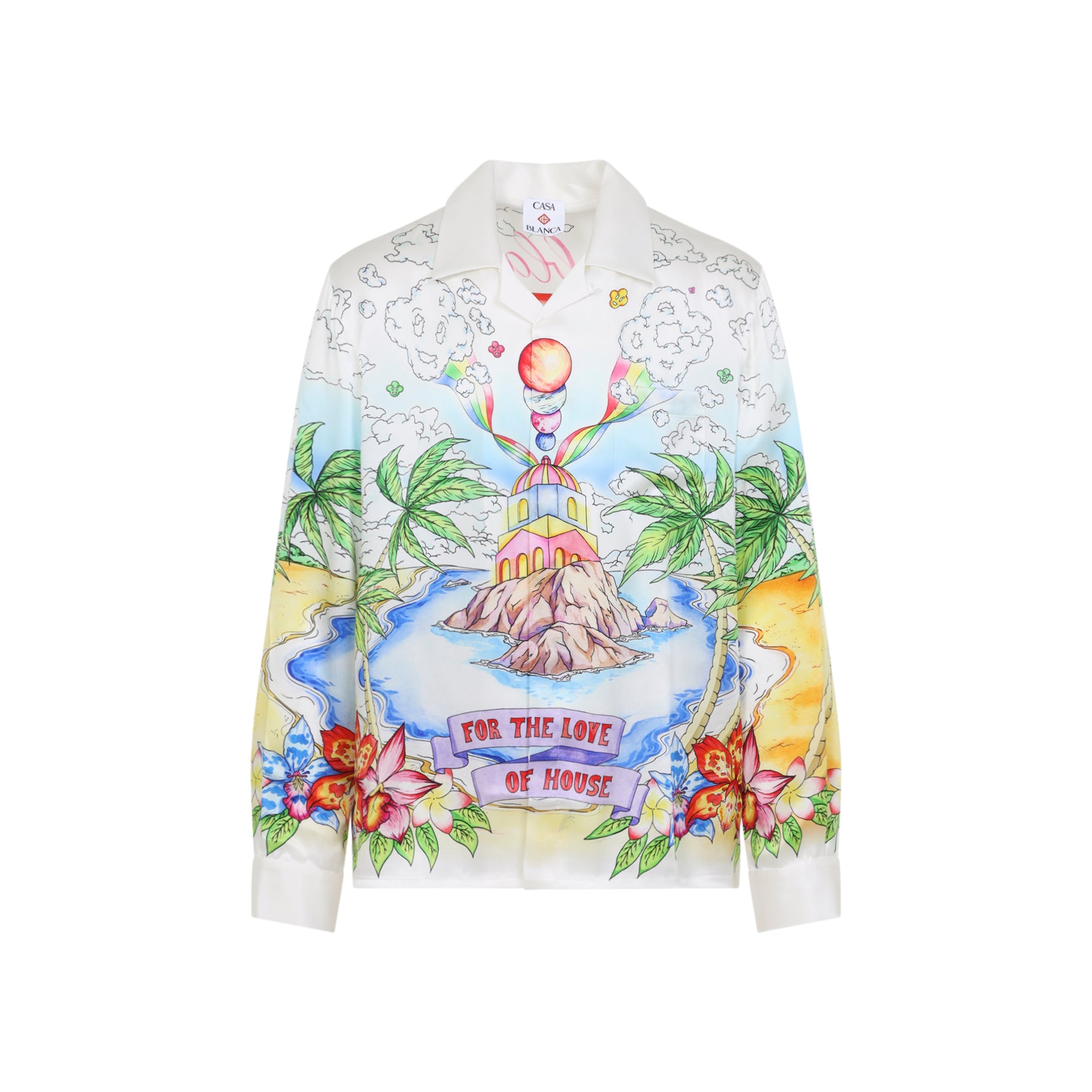 Casablanca Better Days Long Sleeves Shirt Men CASABLANCA