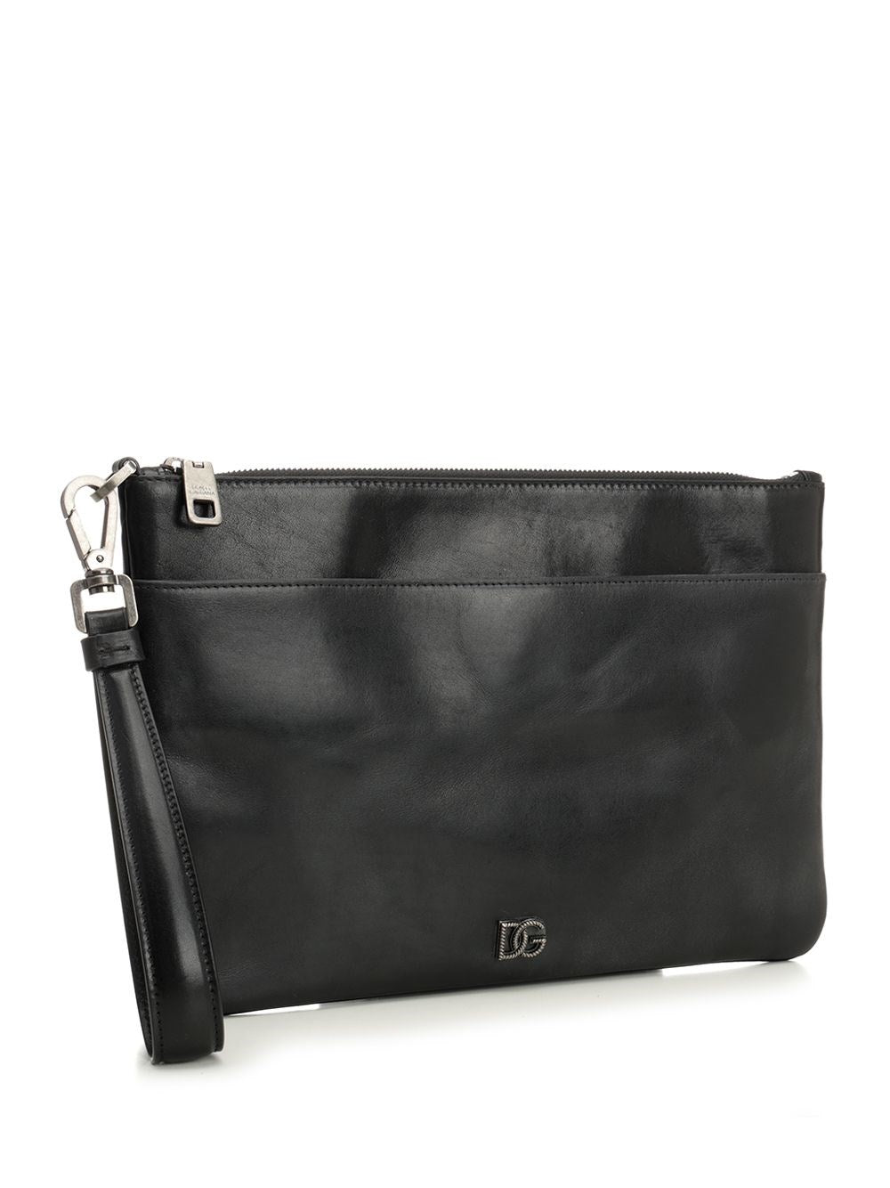Dolce & Gabbana Men Tempesta Calfskin Toiletry Bag DOLCE & GABBANA