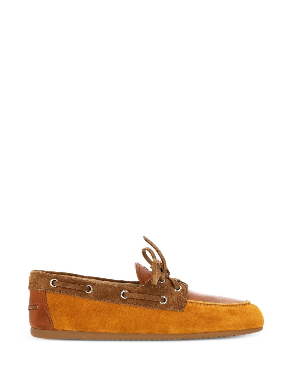Miu Miu Women Suede Loafers With Laces MIU MIU