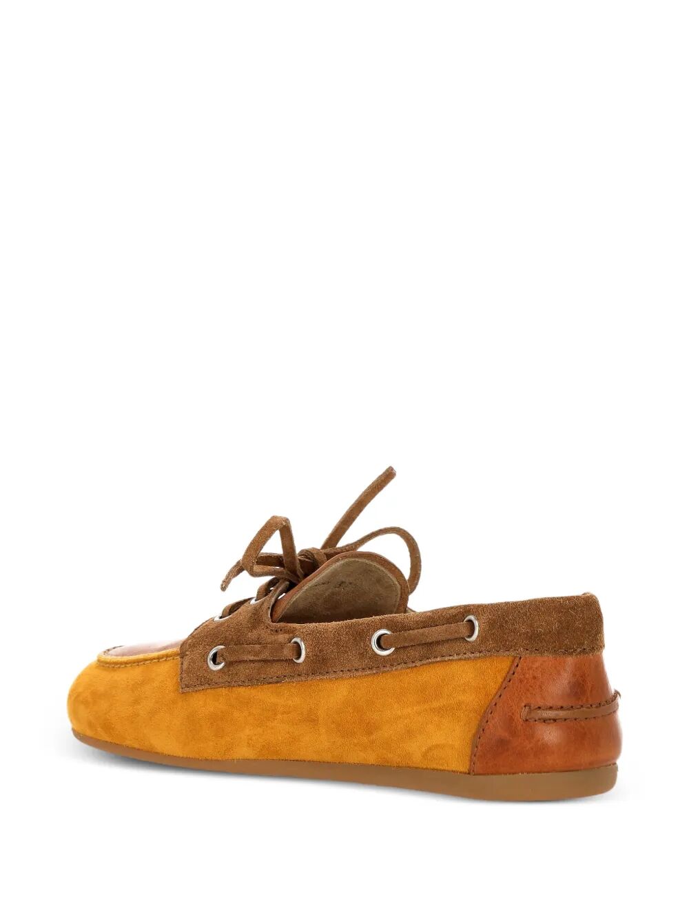 Miu Miu Women Suede Loafers With Laces MIU MIU
