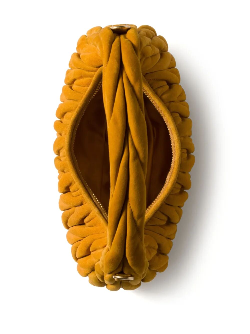 Miu Miu Women Small Wander Matelassé Suede Bag MIU MIU