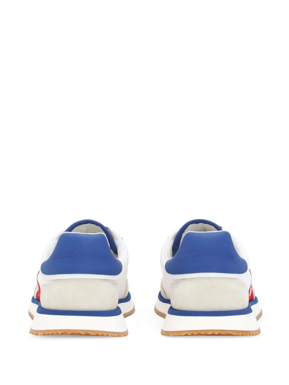 Dolce & Gabbana Men Suede And Mesh Dg Cushion Sneakers DOLCE & GABBANA