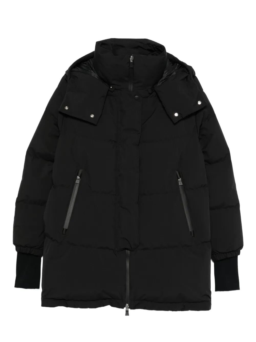 Herno Women Two Layers Hooded Puffer Coat HERNO