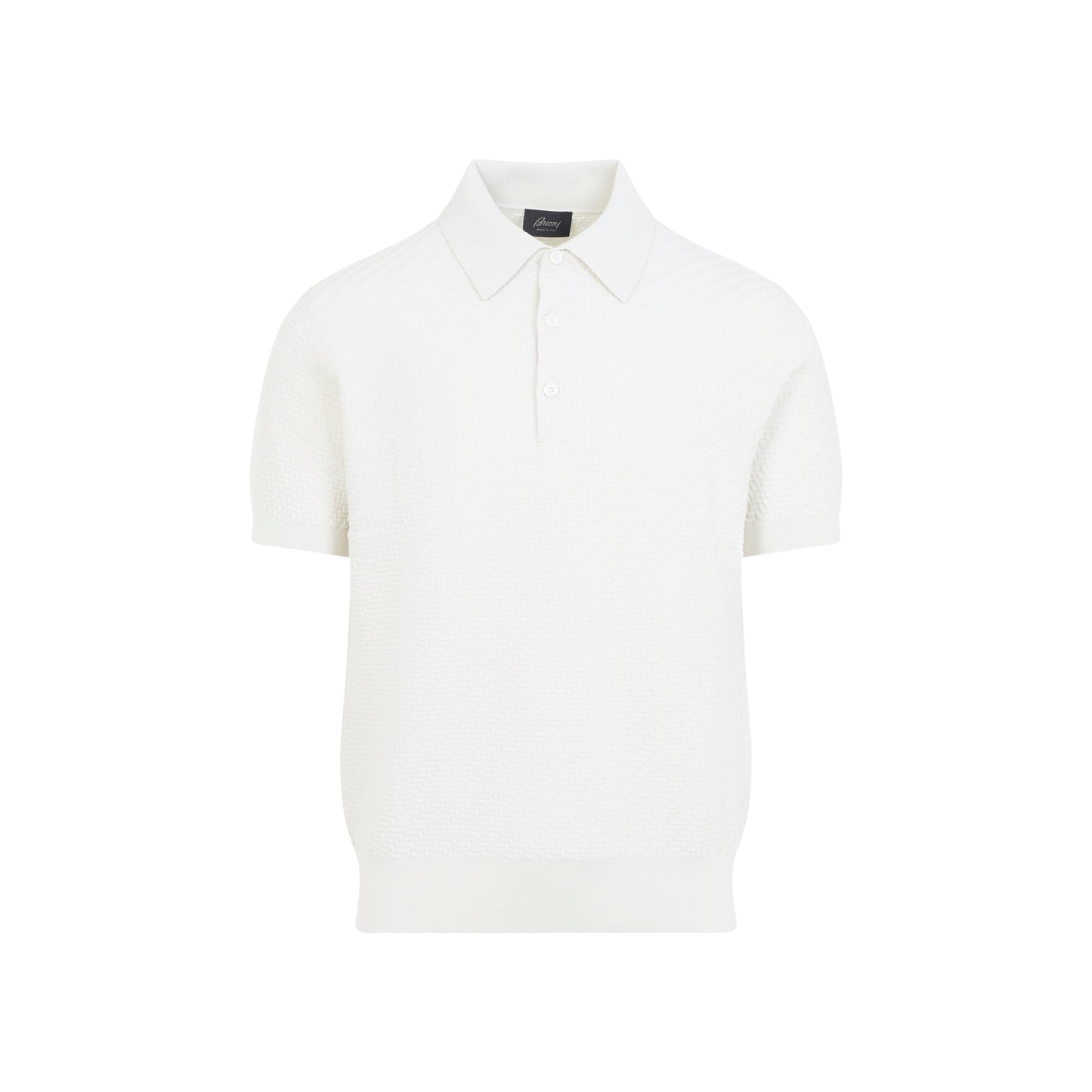 Brioni Cotton And Silk Polo Men BRIONI