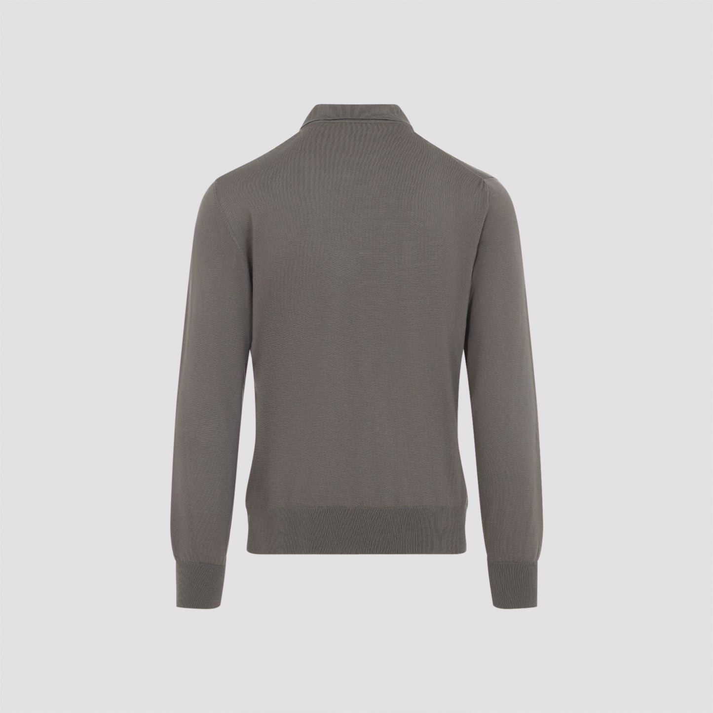 Brioni Long Sleeves Zip Polo Men BRIONI