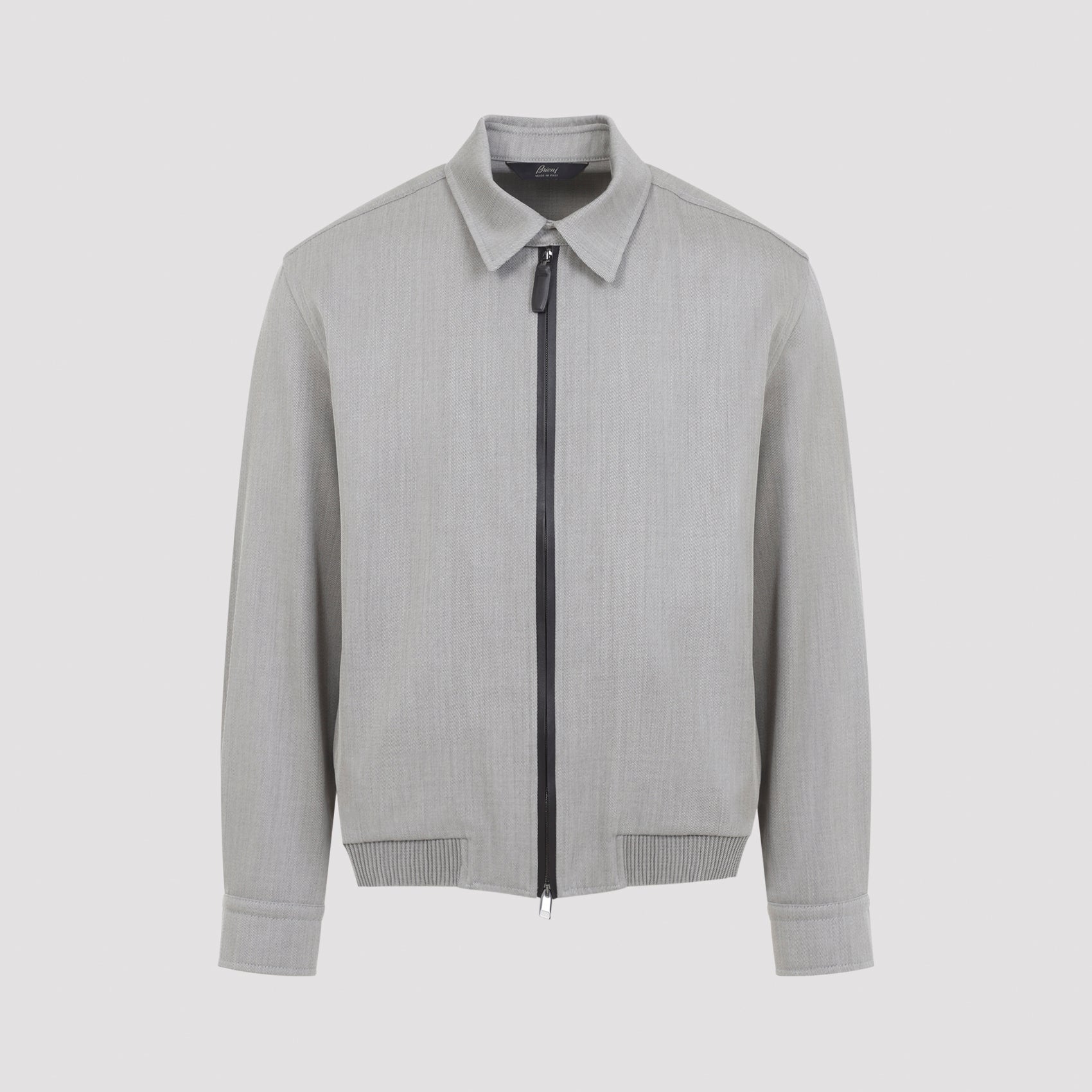 Brioni Zip-Up Blouson Jacket Men BRIONI