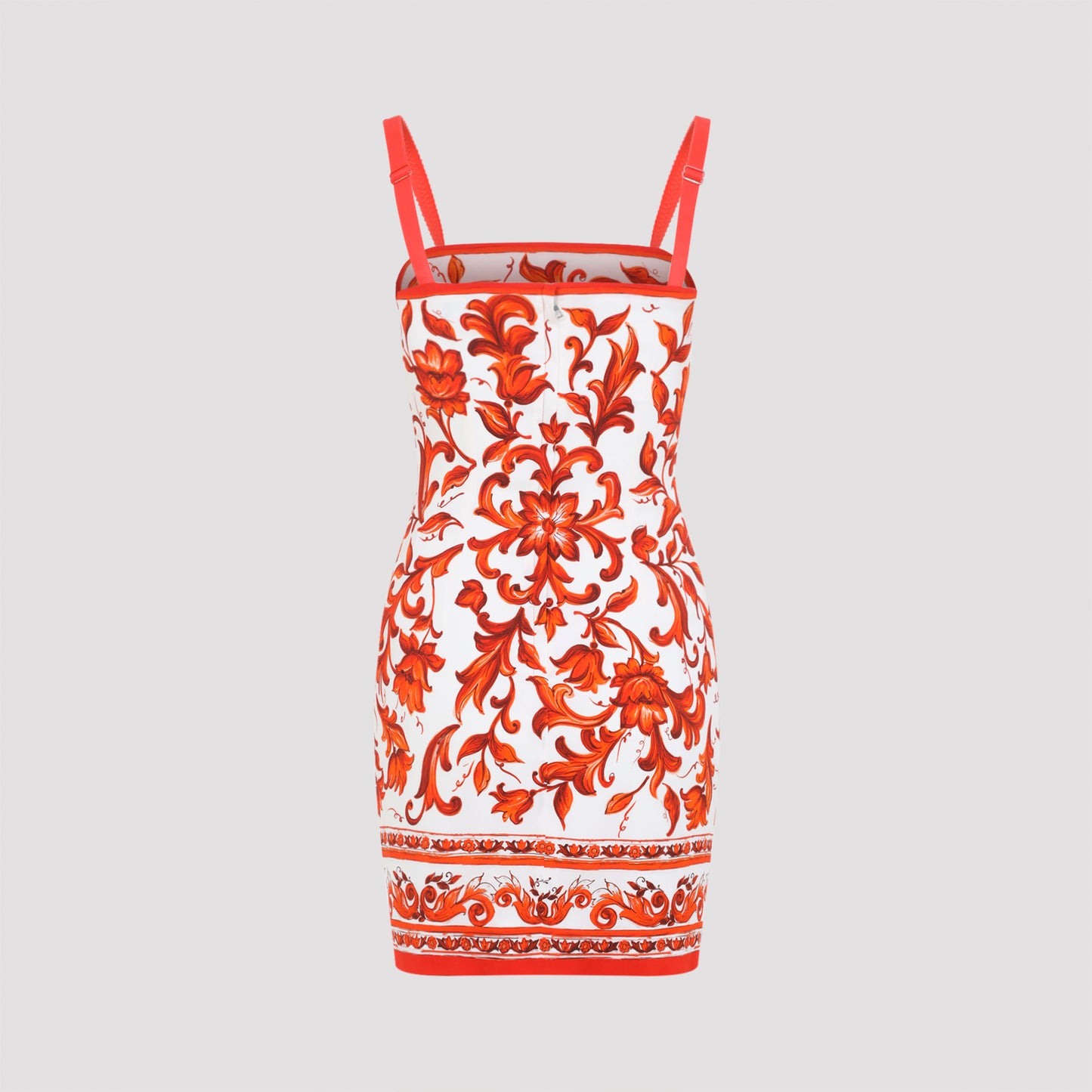 Dolce & Gabbana Charmeuse Maiolica Mini Dress Women DOLCE & GABBANA
