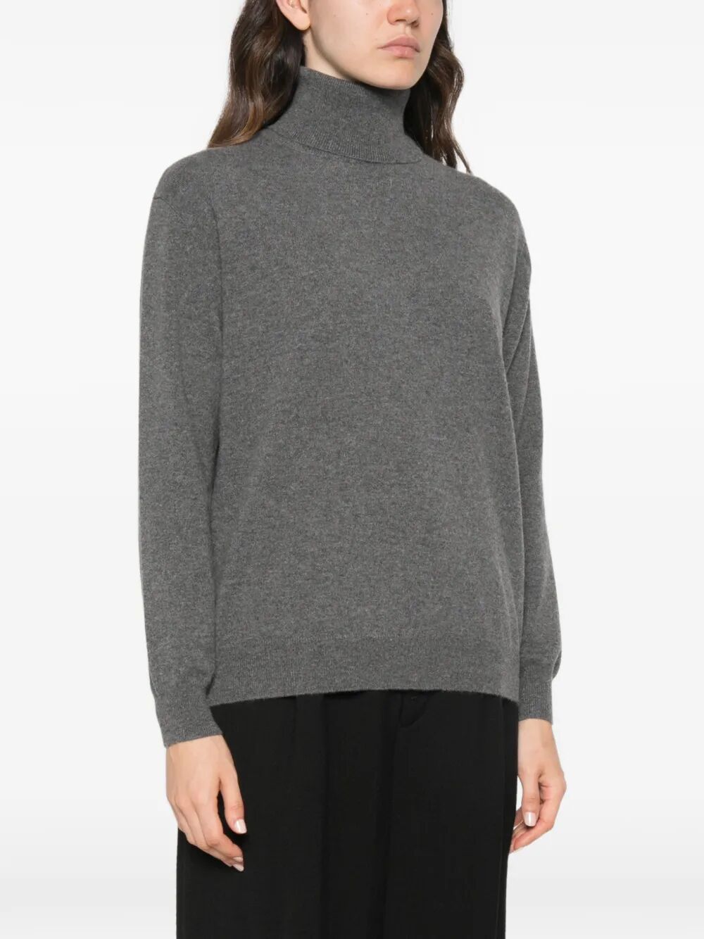 Brunello Cucinelli Women Cashmere Turtleneck Sweater With Monili BRUNELLO CUCINELLI