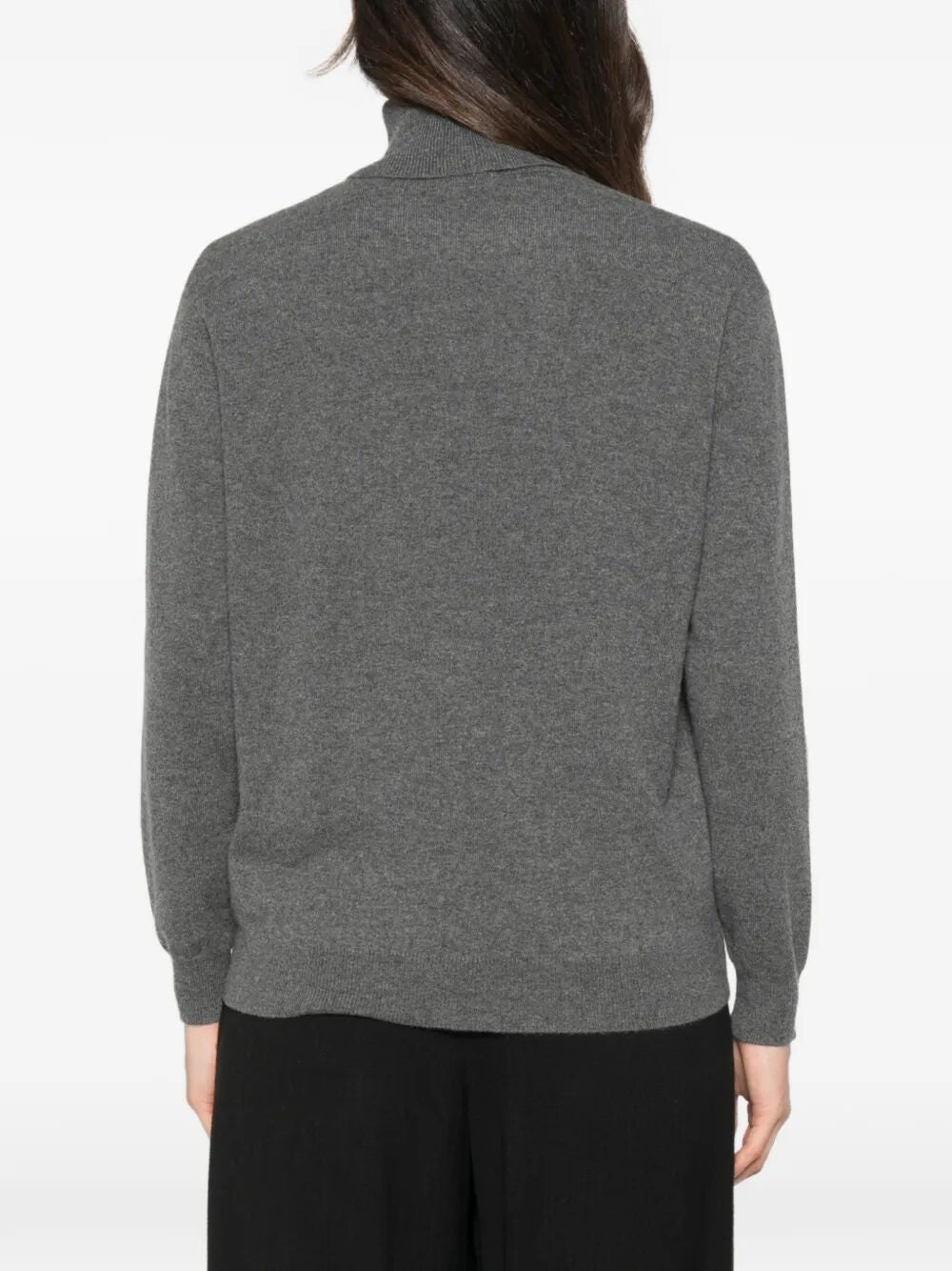 Brunello Cucinelli Women Cashmere Turtleneck Sweater With Monili BRUNELLO CUCINELLI