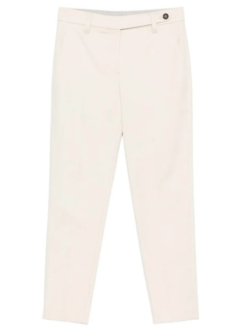 Brunello Cucinelli Women Tapered Leg Cotton Trousers BRUNELLO CUCINELLI