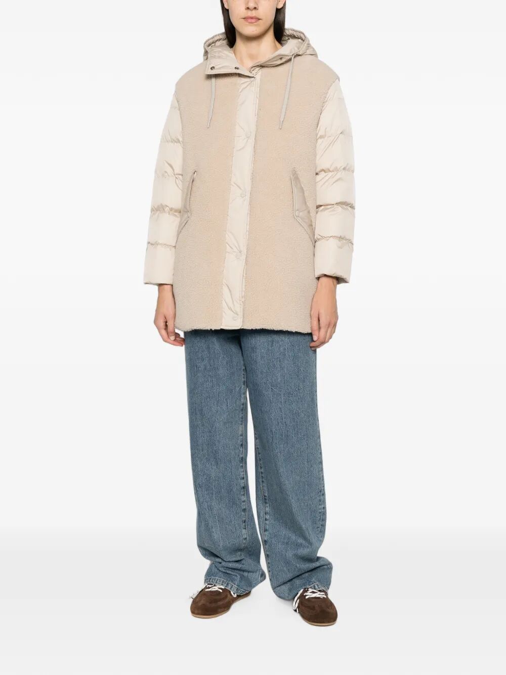 Herno Women Panelled Padded Coat HERNO