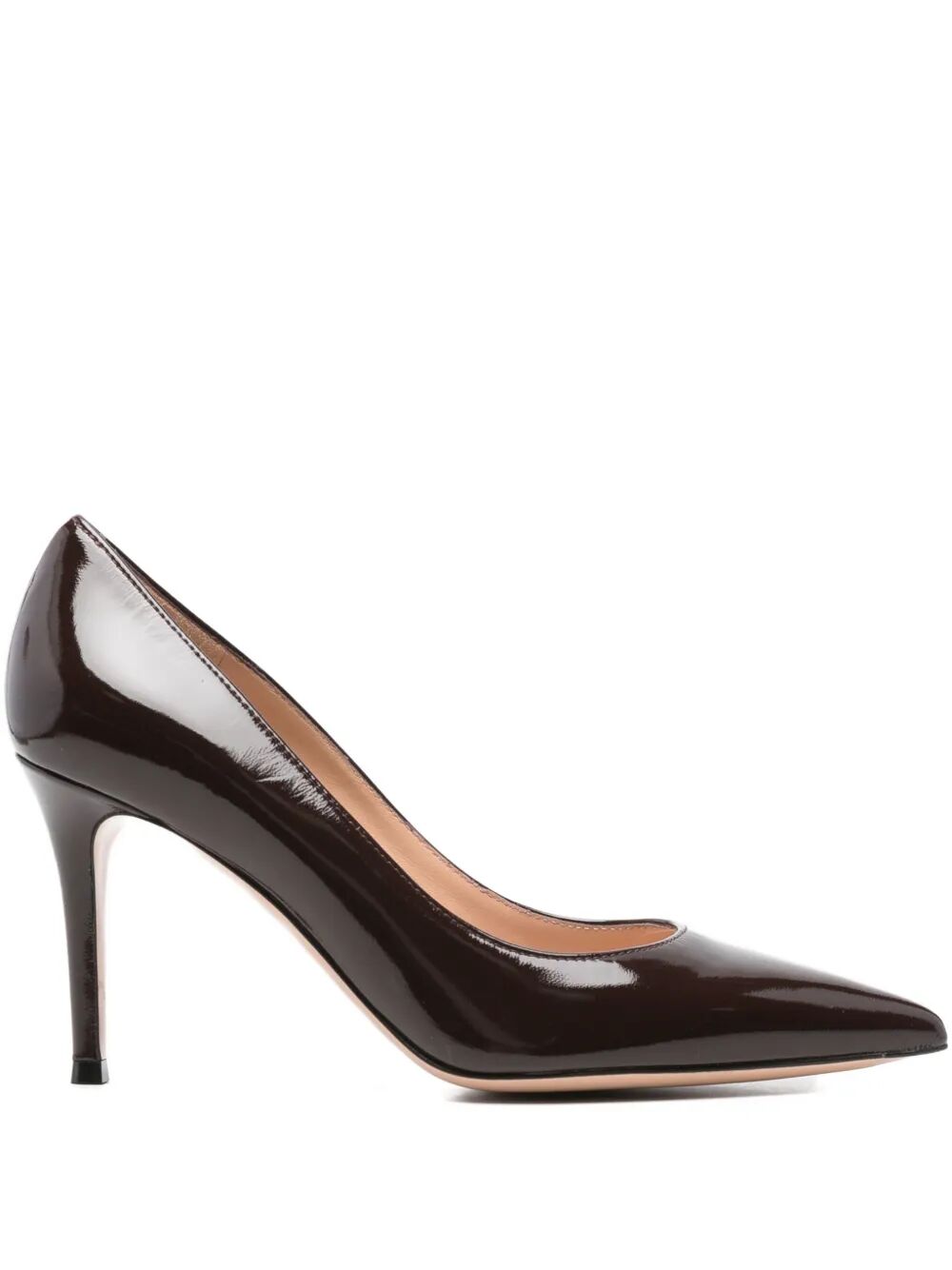 Gianvito Rossi Women Gianvito 85 Glossy Nappa Leather Pumps GIANVITO ROSSI