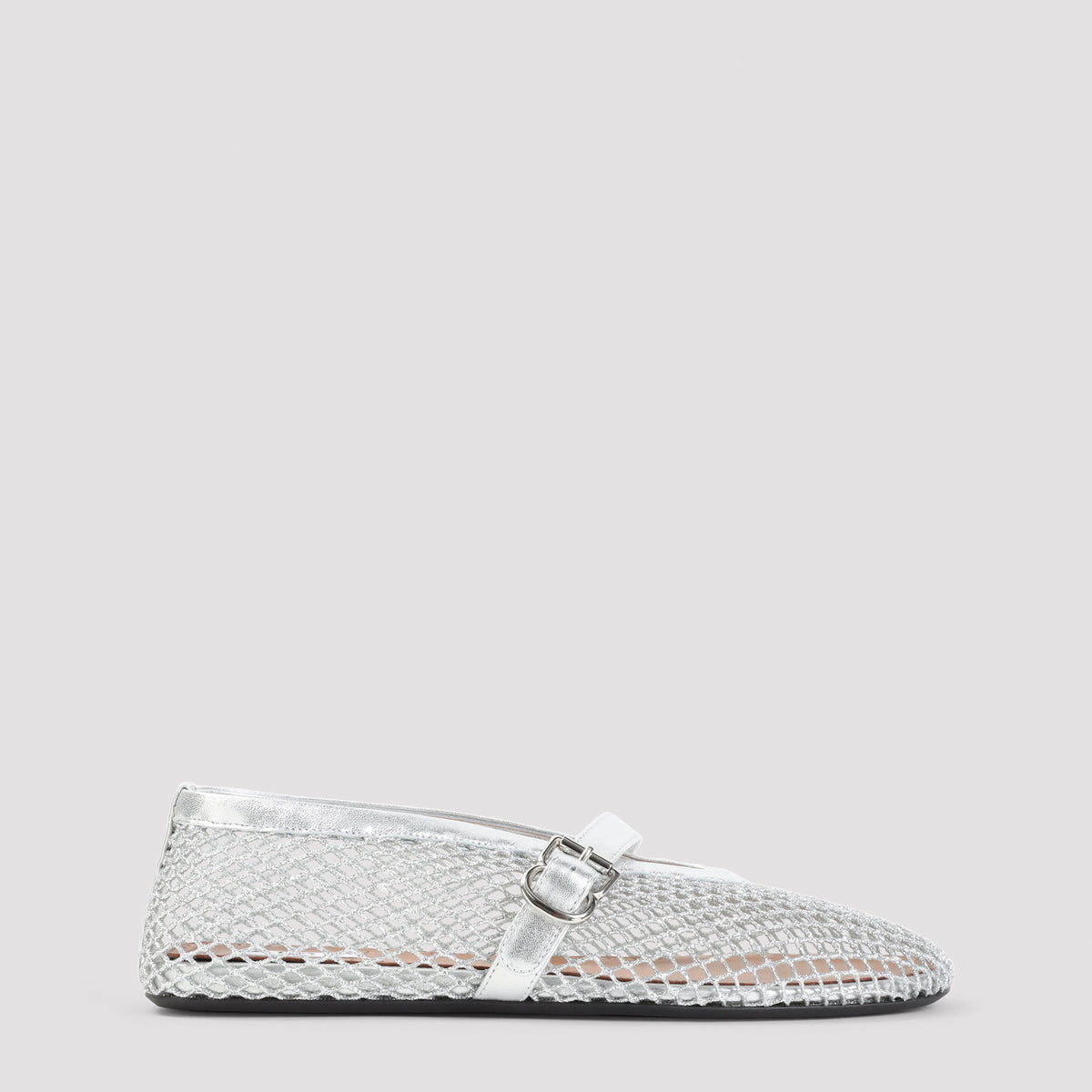 Alaïa Fishnet Ballerinas Women ALAIA