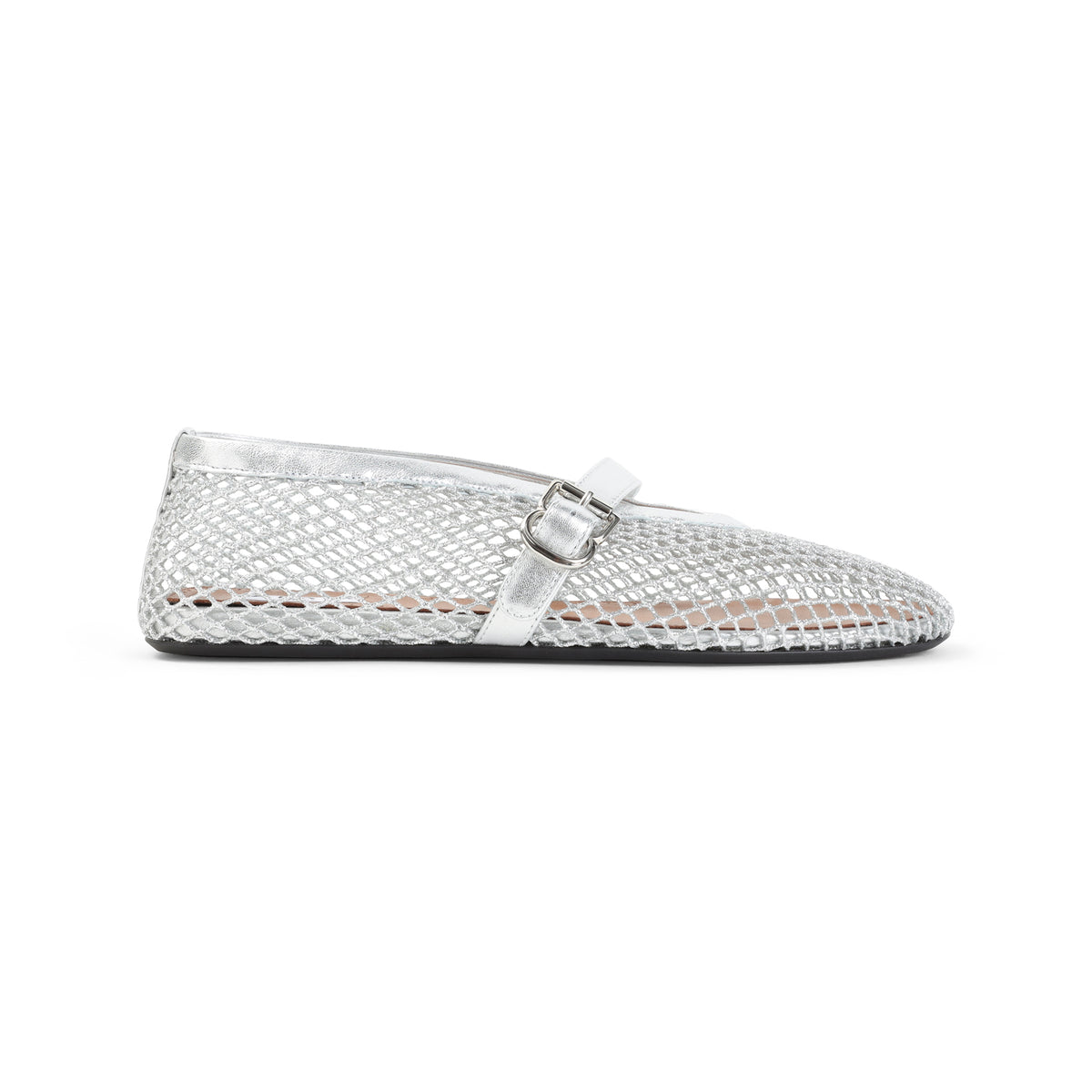 Alaïa Fishnet Ballerinas Women ALAIA