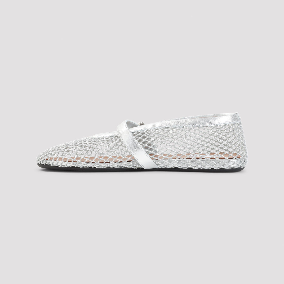 Alaïa Fishnet Ballerinas Women ALAIA