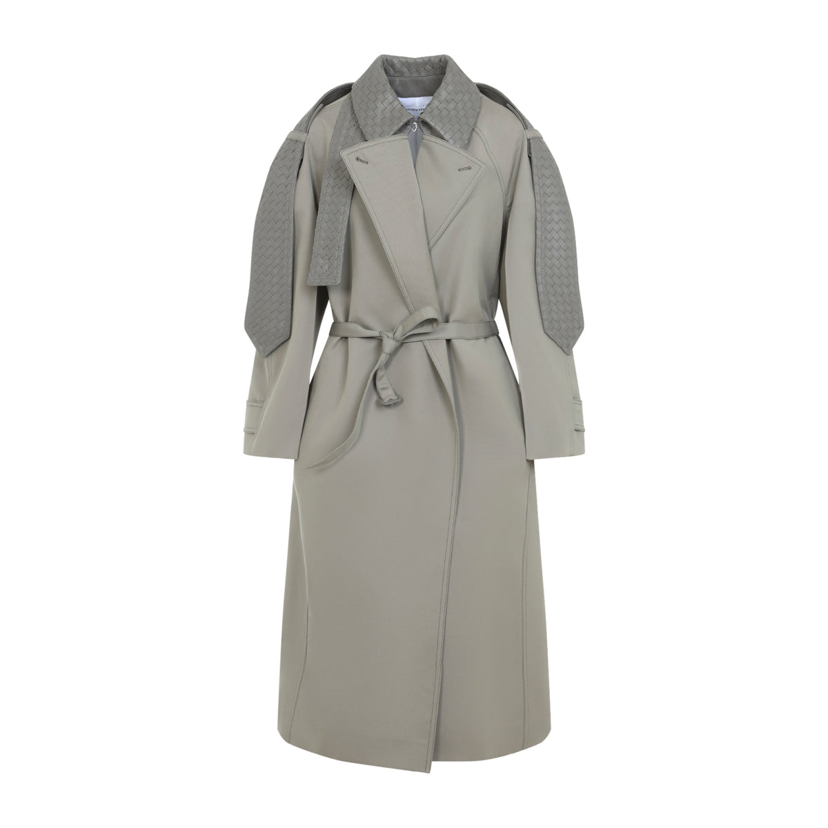 Bottega Veneta Cotton Silk Trench Women BOTTEGA VENETA