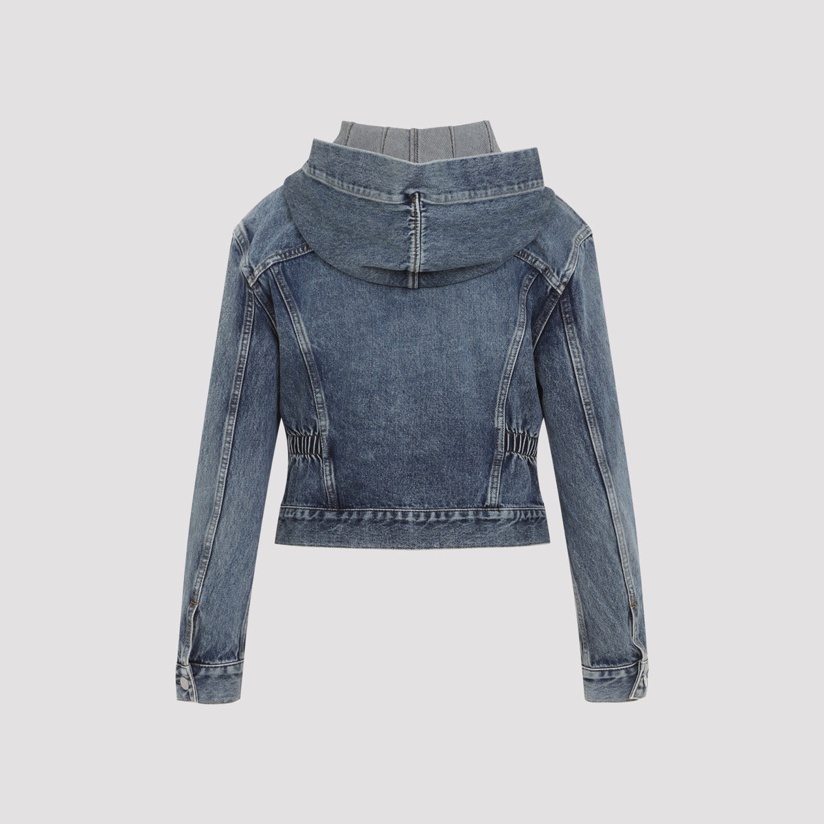 Alaïa Trucker Denim Jacket Women ALAIA