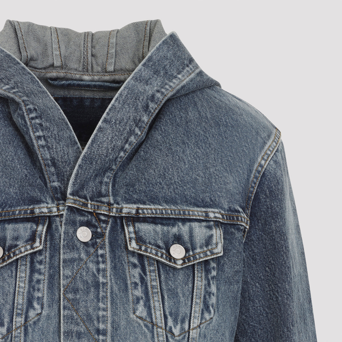 Alaïa Trucker Denim Jacket Women ALAIA