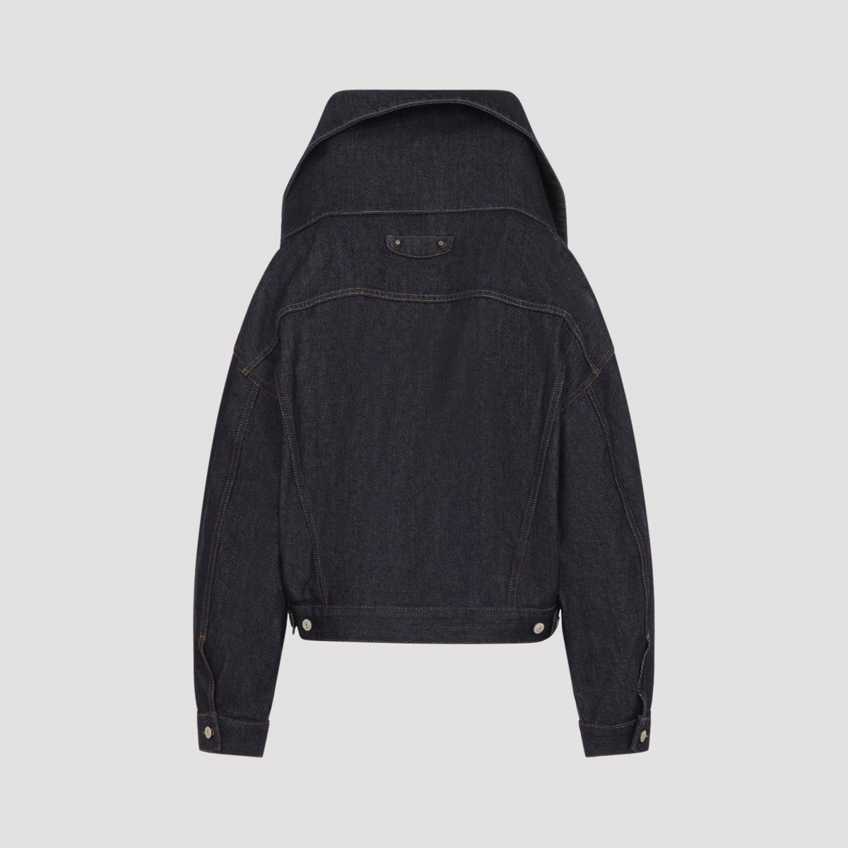 Balenciaga Standing Collar Boxy Jacket Women BALENCIAGA