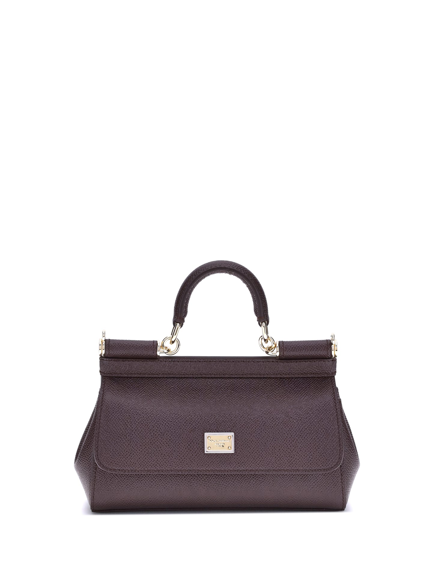 Dolce & Gabbana Women Sicily Small Leather Handbag DOLCE & GABBANA