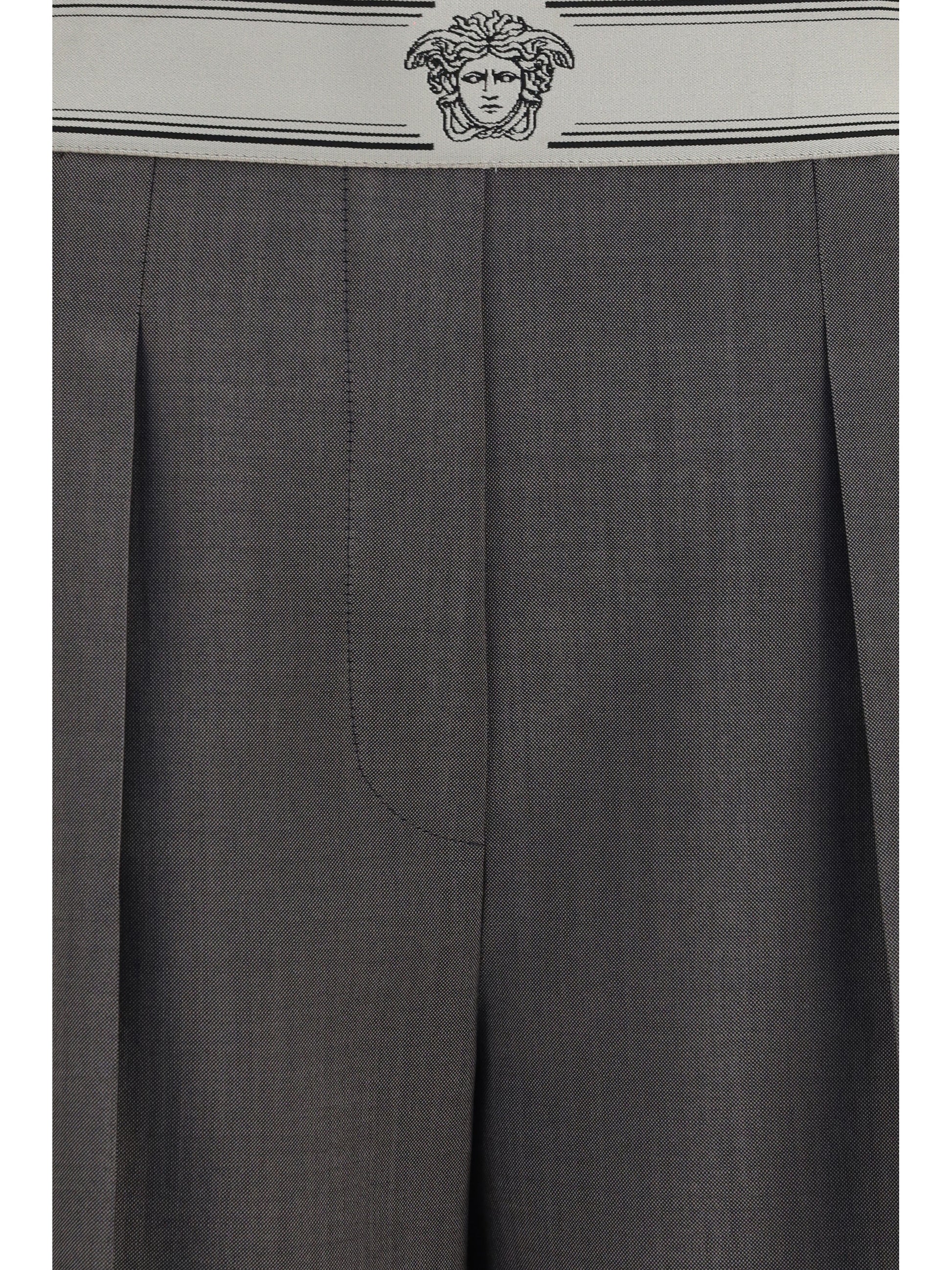 Versace Women Wool And Mohair Pants VERSACE