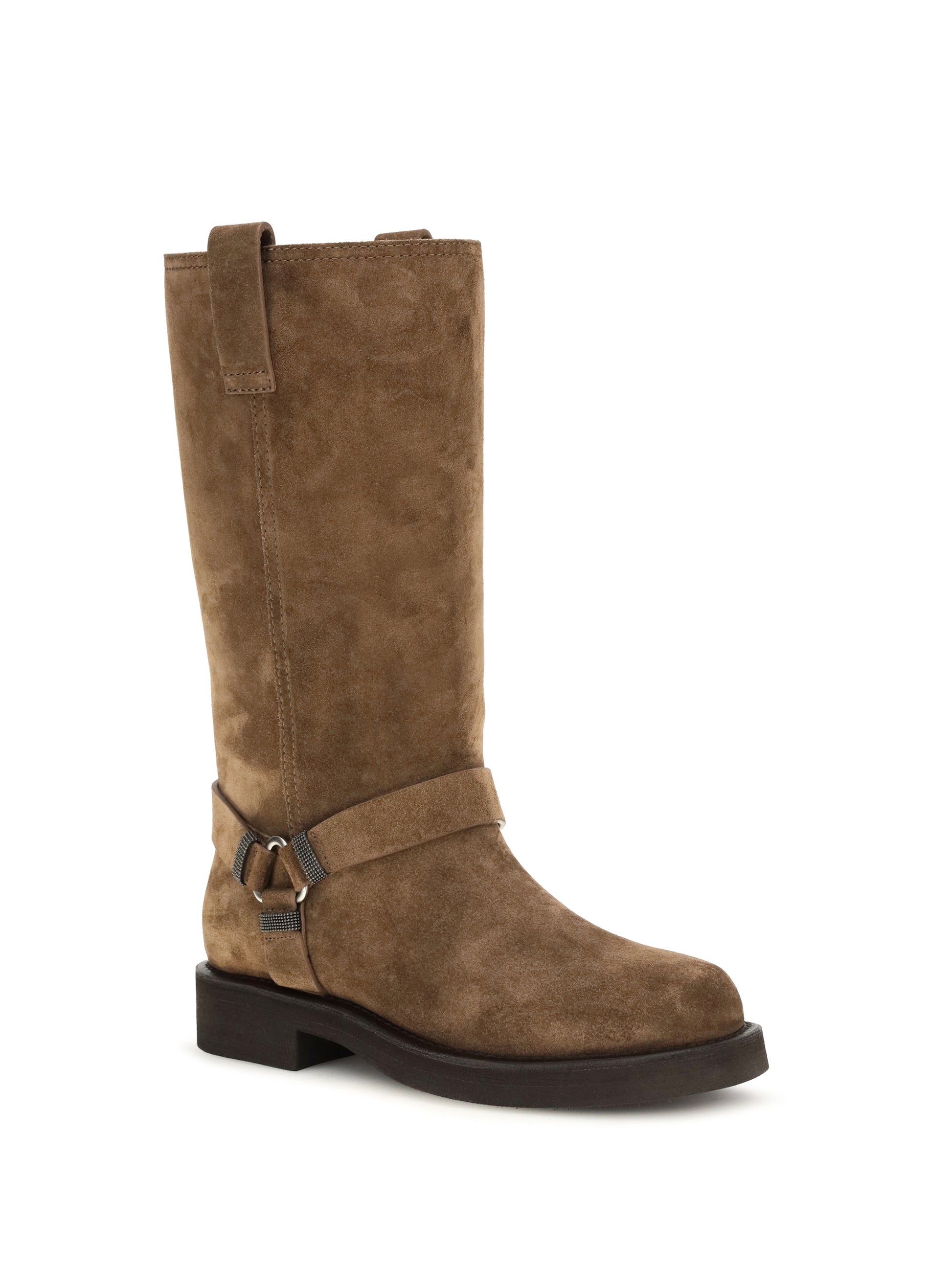 Brunello Cucinelli Women Suede Boots BRUNELLO CUCINELLI