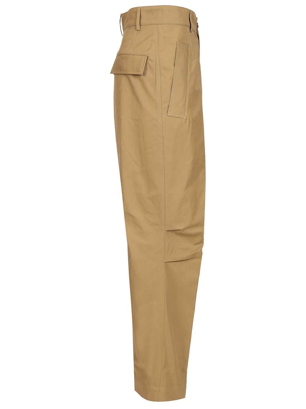Dries Van Noten Men Cotton Twill Trousers DRIES VAN NOTEN
