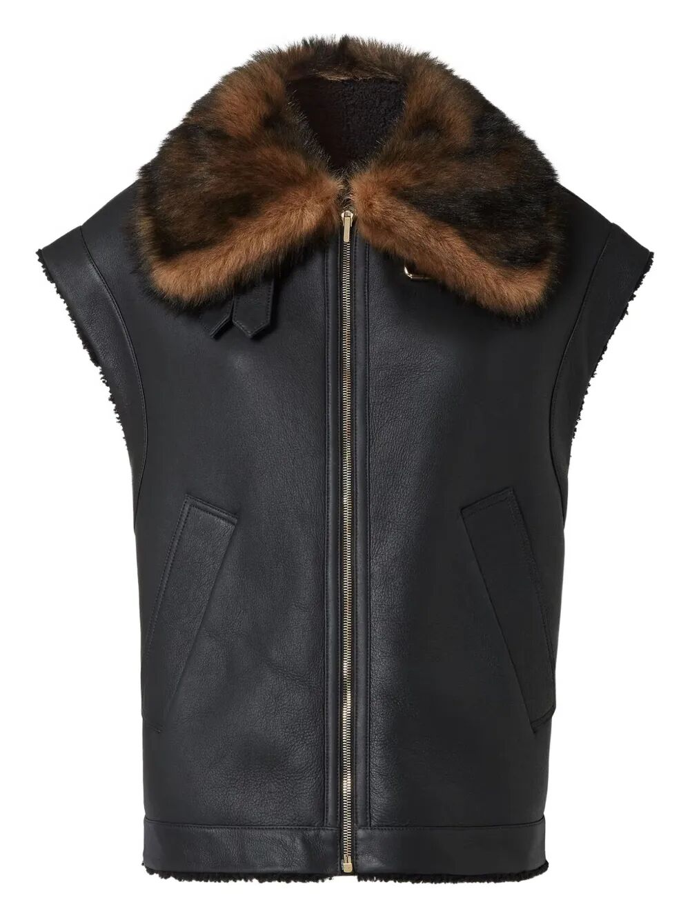 Fendi Women Nappa Shearling Gilet FENDI
